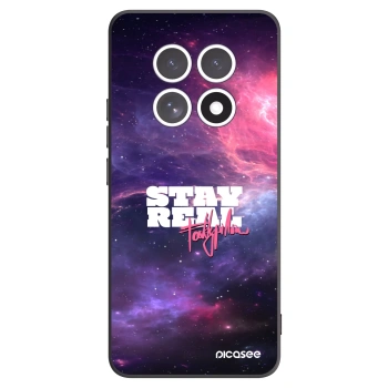 Picasee silikonový černý obal pro Xiaomi Redmi Note 15 5G - Stay Real