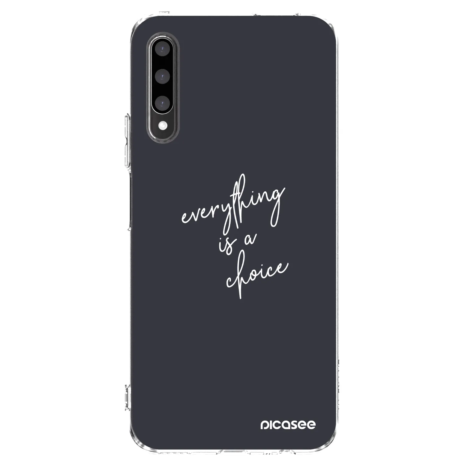 Picasee silikonový průhledný obal pro Honor 9X Pro - Vše je na tobě