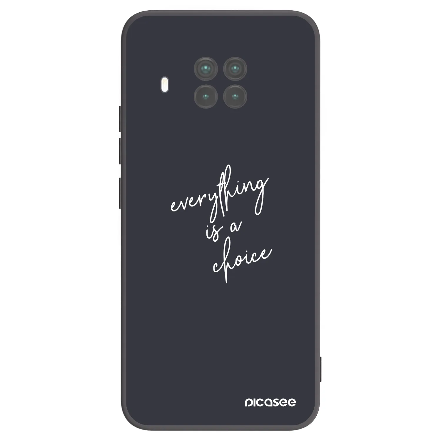 Picasee silikonový černý obal pro Xiaomi Mi 10T Lite - Vše je na tobě