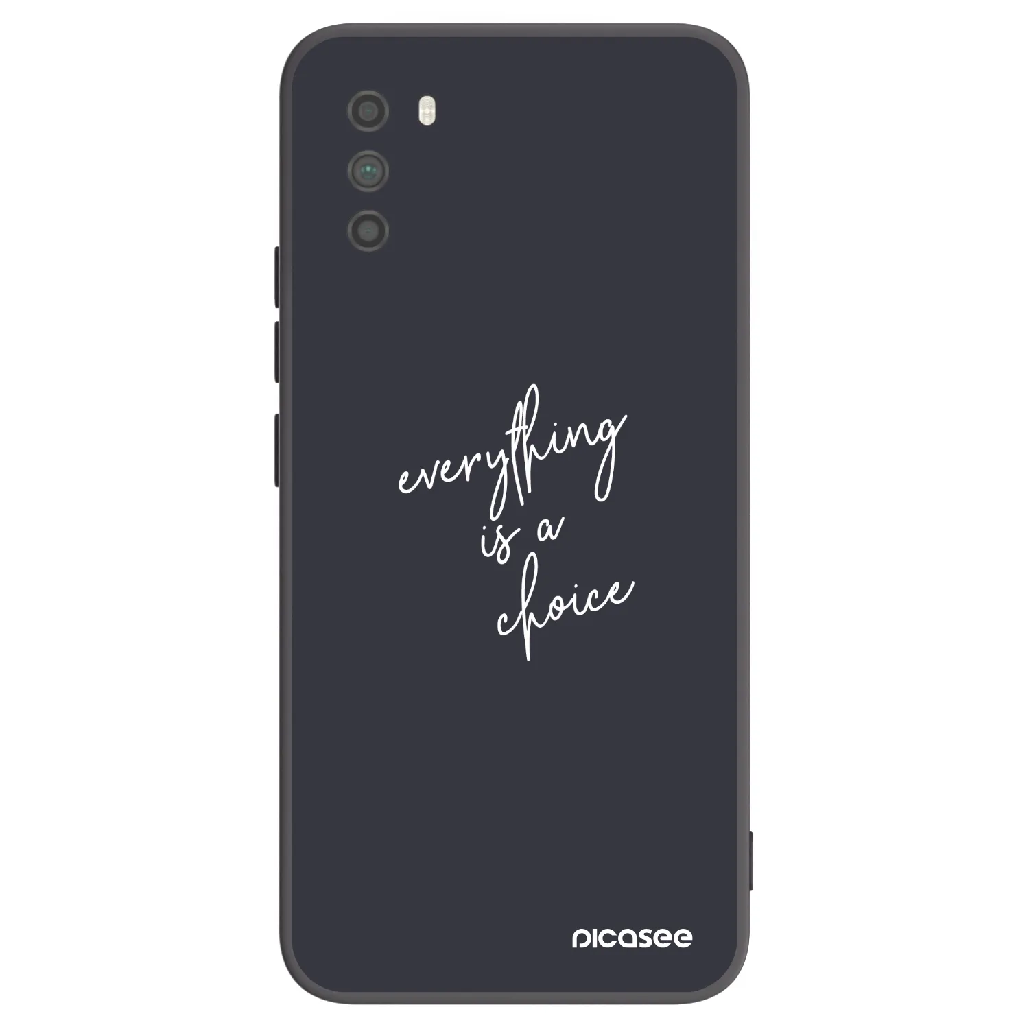 Picasee silikonový černý obal pro Xiaomi Poco M3 - Vše je na tobě