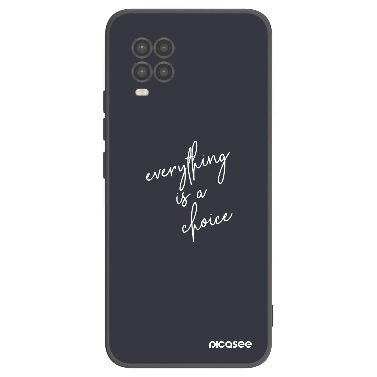 Picasee silikonový černý obal pro Xiaomi Mi 10 Lite - Vše je na tobě