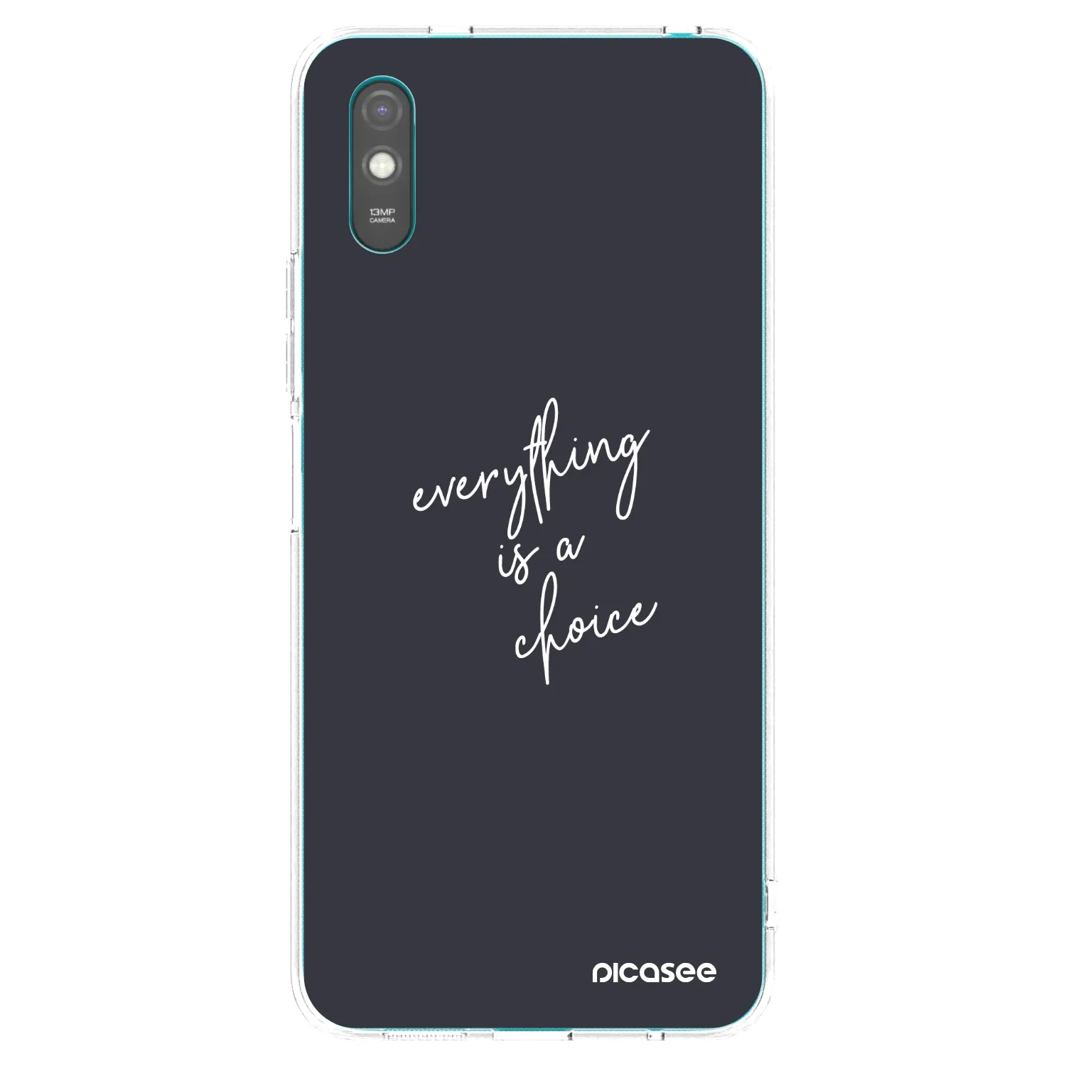 Picasee silikonový průhledný obal pro Xiaomi Redmi 9AT - Vše je na tobě