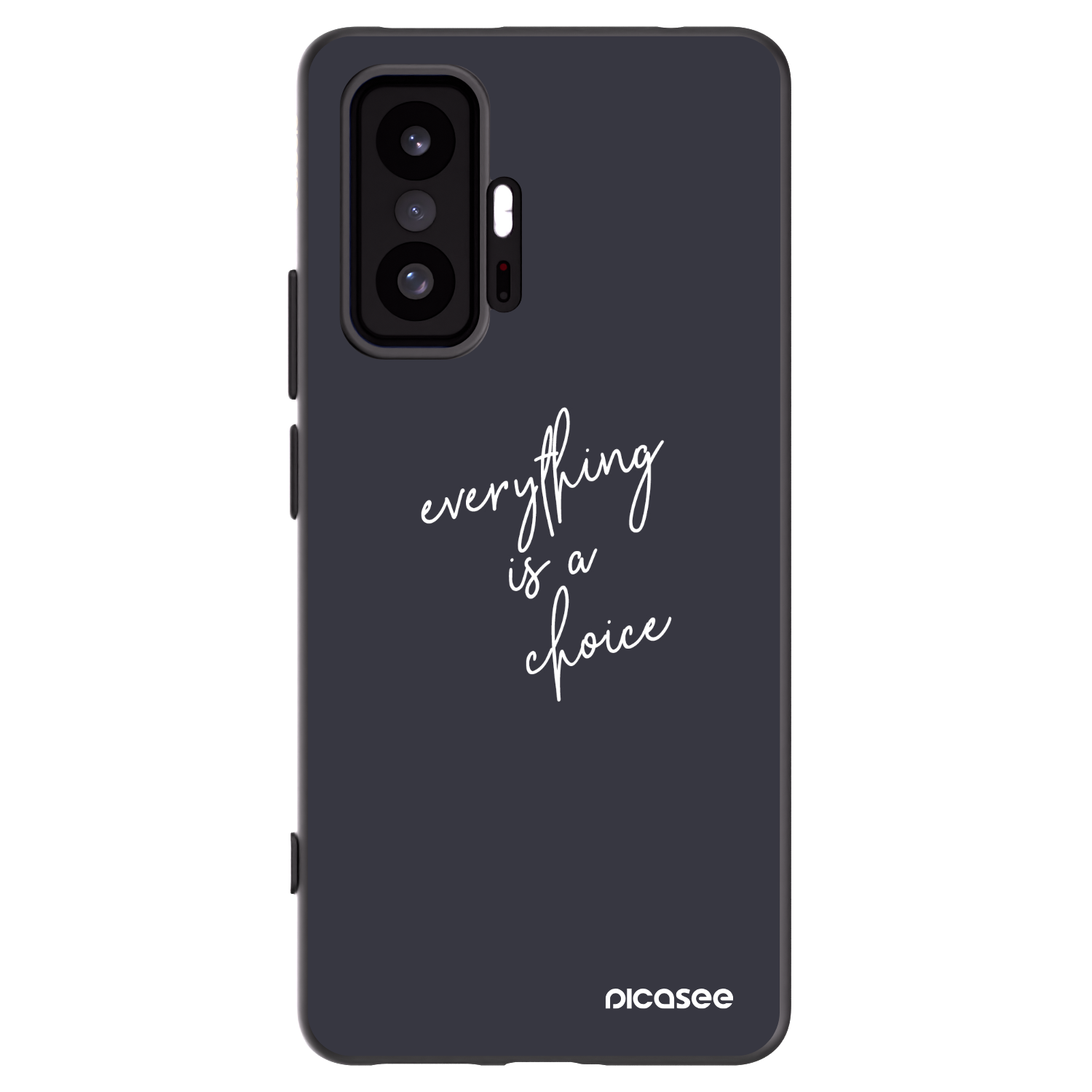 Picasee silikonový černý obal pro Xiaomi 11T - Vše je na tobě