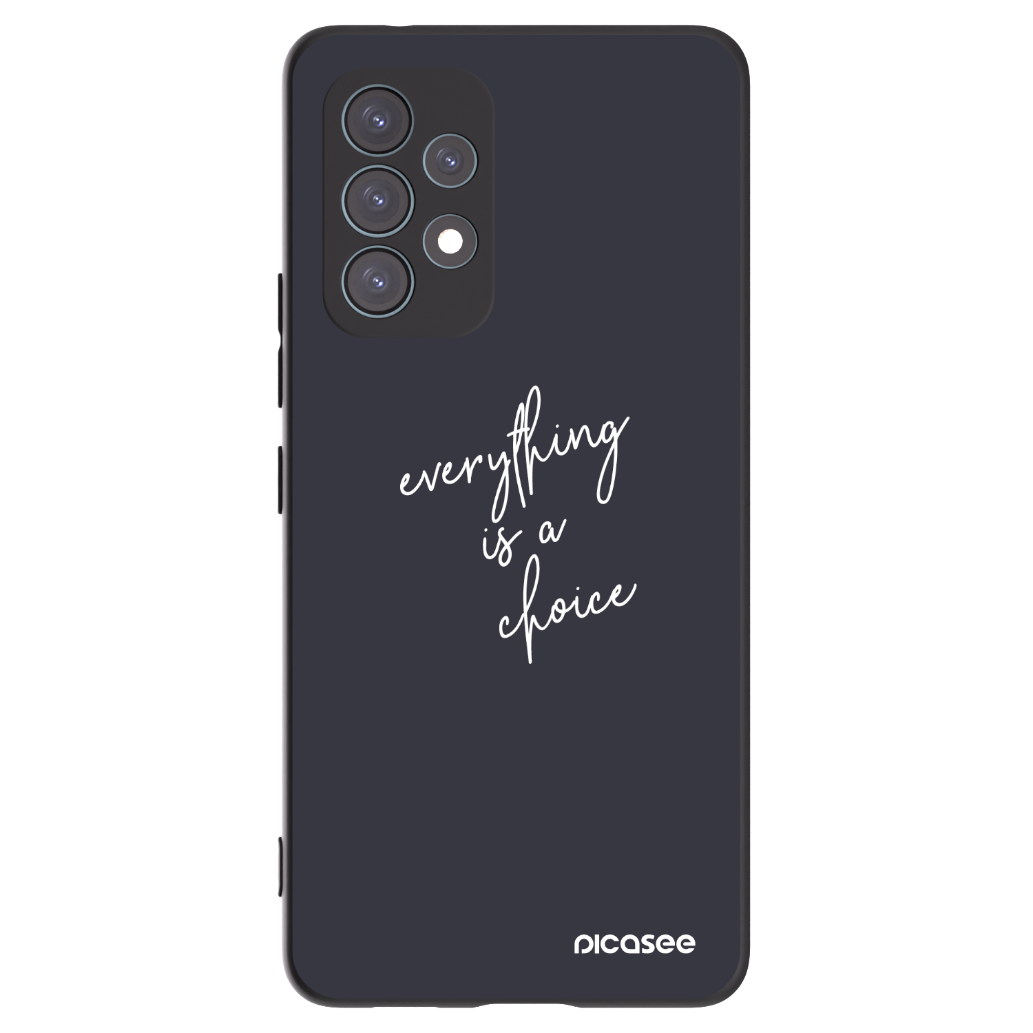Picasee silikonový černý obal pro Samsung Galaxy A53 5G A536 - Vše je na tobě