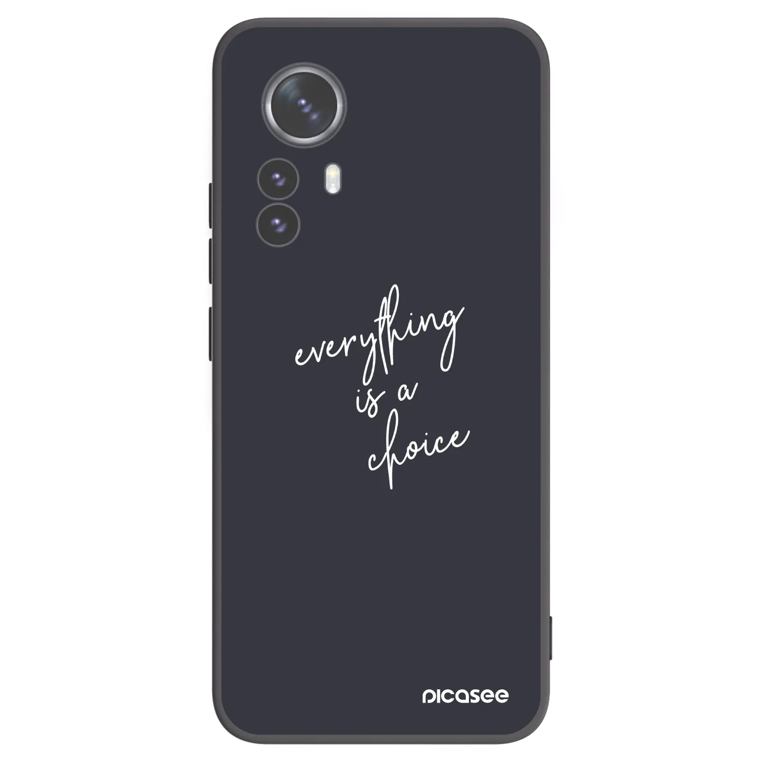 Picasee silikonový černý obal pro Xiaomi 12 Pro - Vše je na tobě