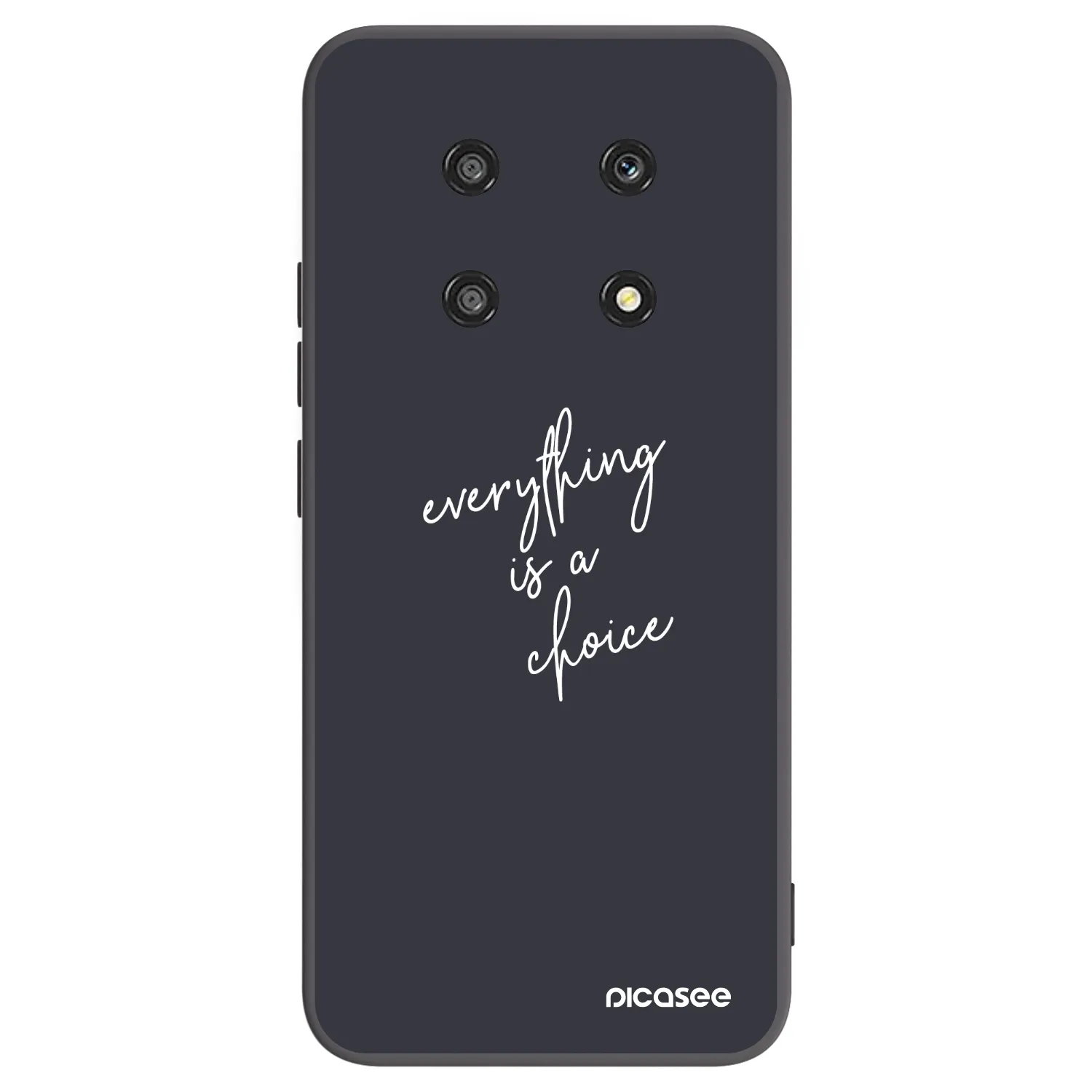 Picasee silikonový černý obal pro Honor Magic4 Lite 5G - Vše je na tobě