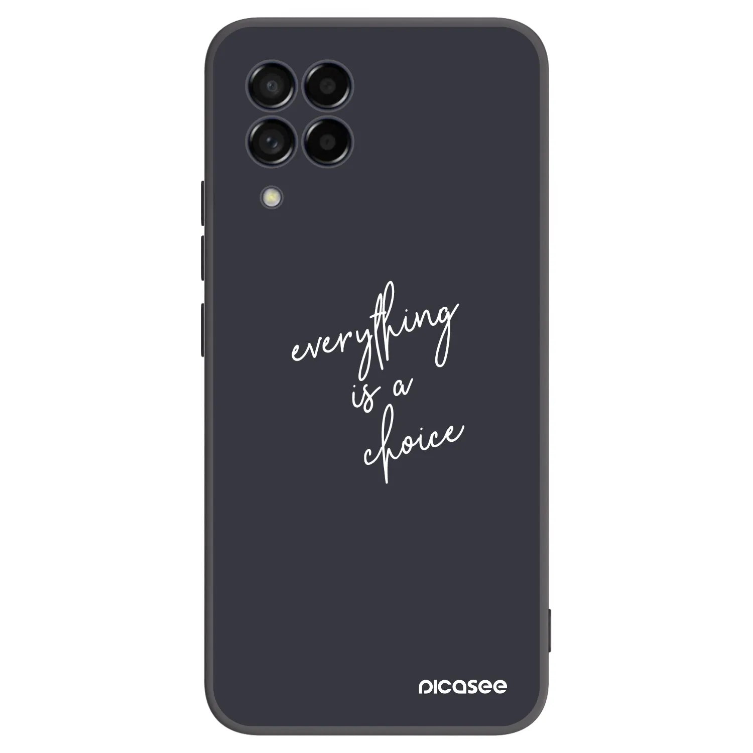 Picasee silikonový černý obal pro Samsung Galaxy M53 5G - Vše je na tobě