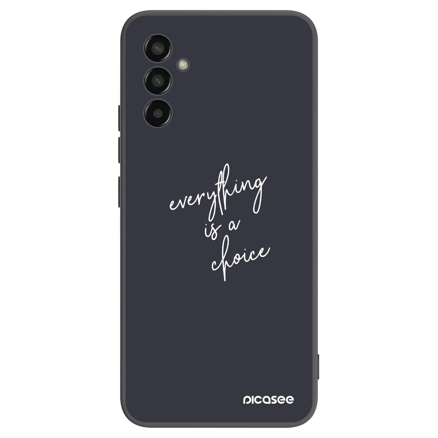 Picasee silikonový černý obal pro Samsung Galaxy M13 M135F - Vše je na tobě