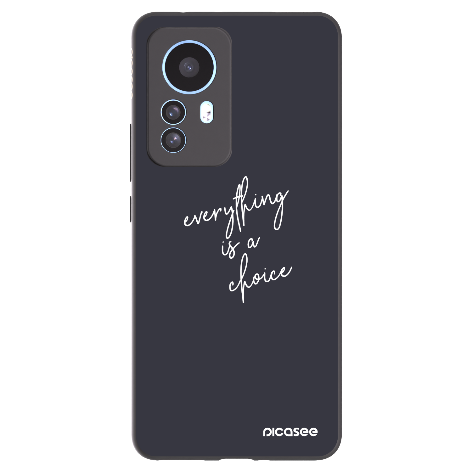 Picasee silikonový černý obal pro Xiaomi 12T - Vše je na tobě