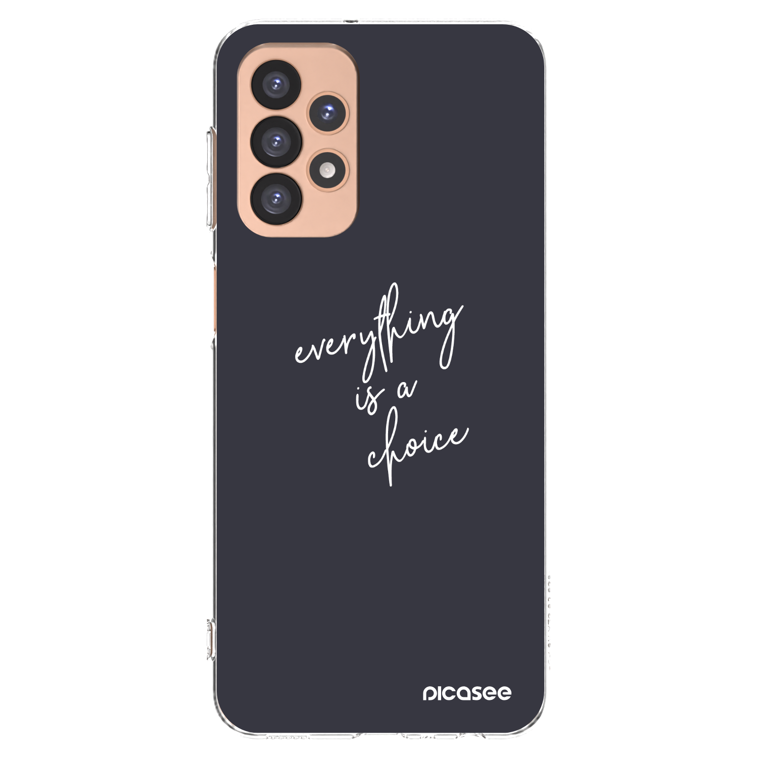 Picasee silikonový průhledný obal pro Samsung Galaxy A23 A236B 5G - Vše je na tobě