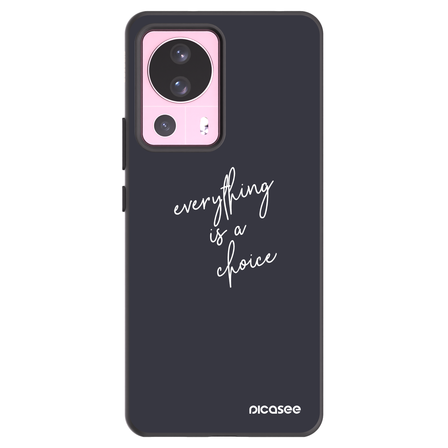 Picasee silikonový černý obal pro Xiaomi 13 Lite - Vše je na tobě