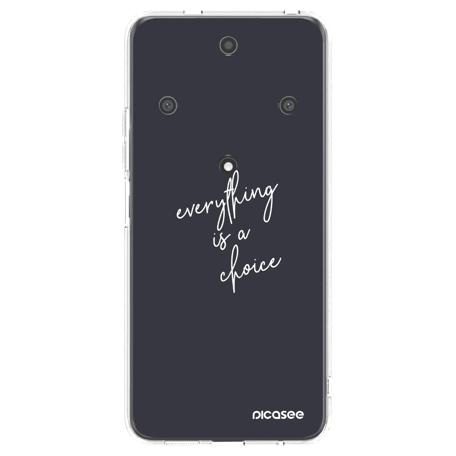 Picasee silikonový průhledný obal pro Honor Magic5 Lite 5G - Vše je na tobě