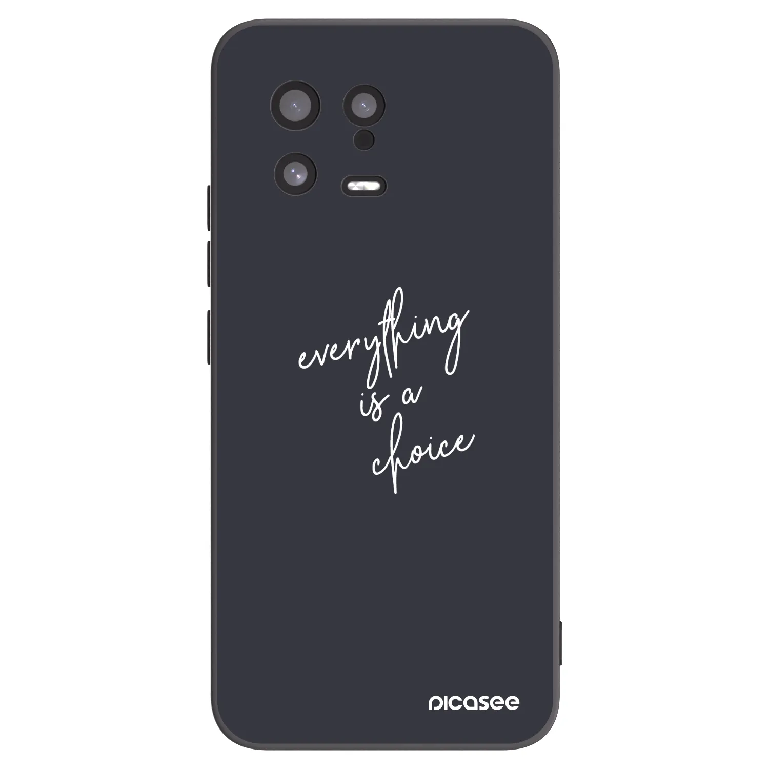 Picasee silikonový černý obal pro Xiaomi 13 - Vše je na tobě