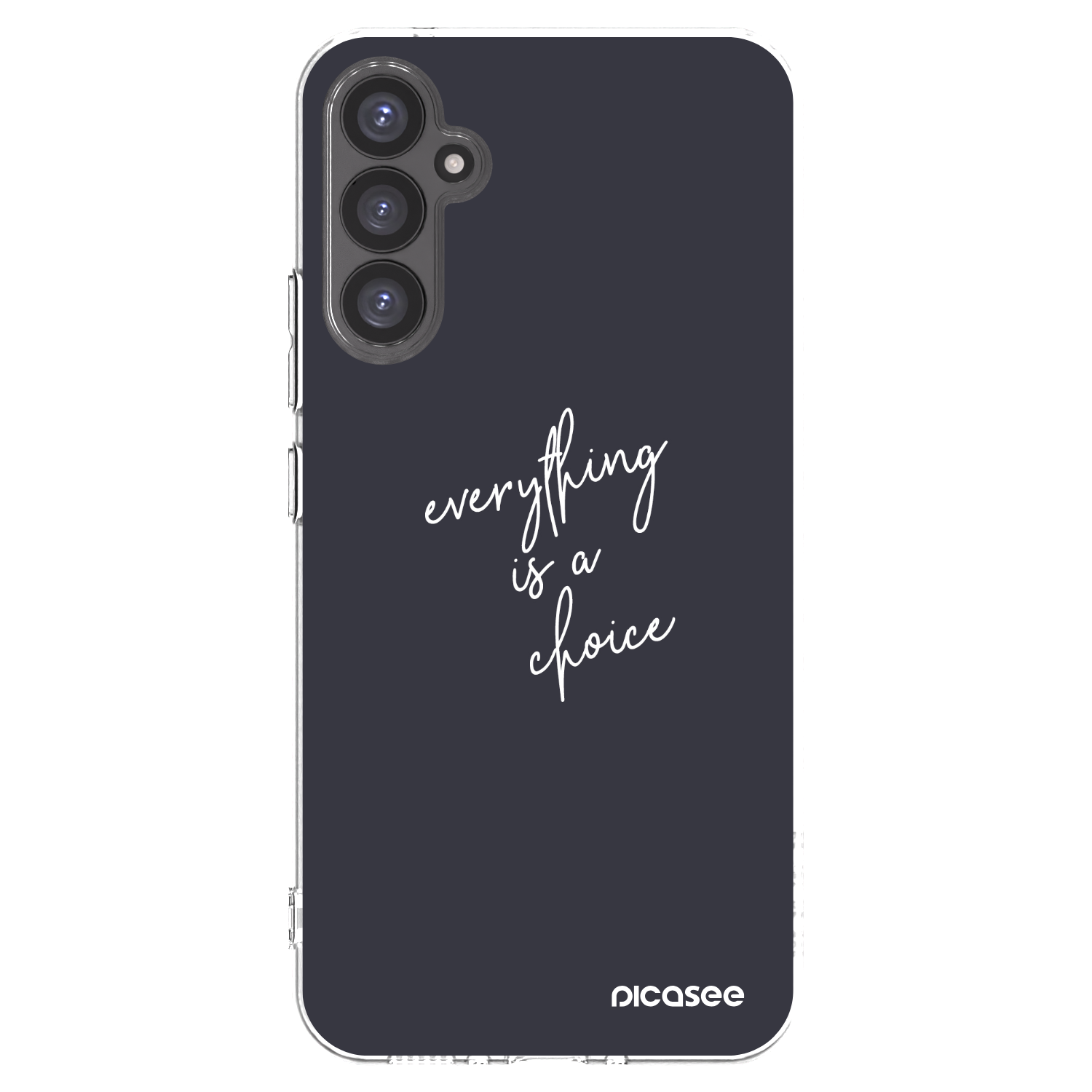 Picasee silikonový průhledný obal pro Samsung Galaxy A34 5G A346B - Vše je na tobě