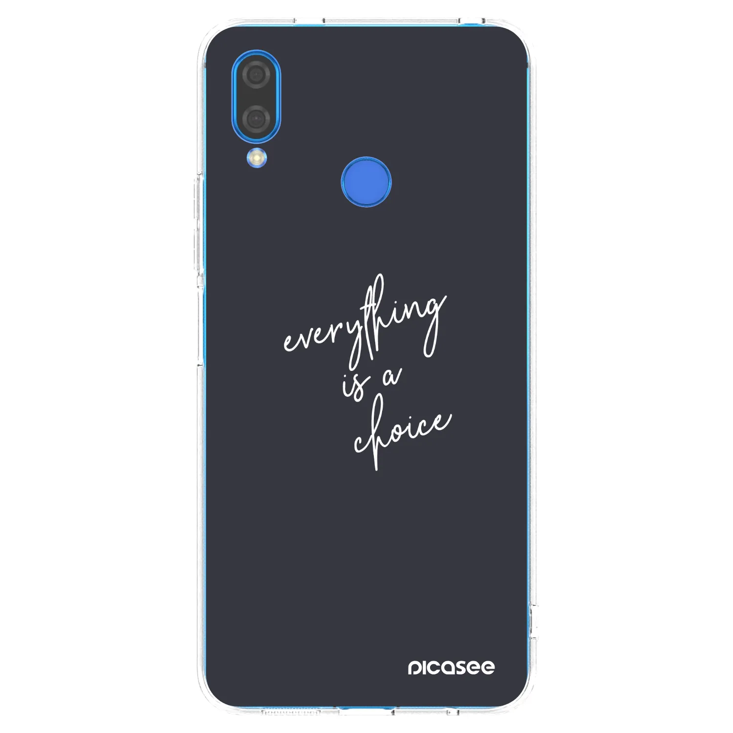 Picasee silikonový průhledný obal pro Huawei Nova 3 - Vše je na tobě