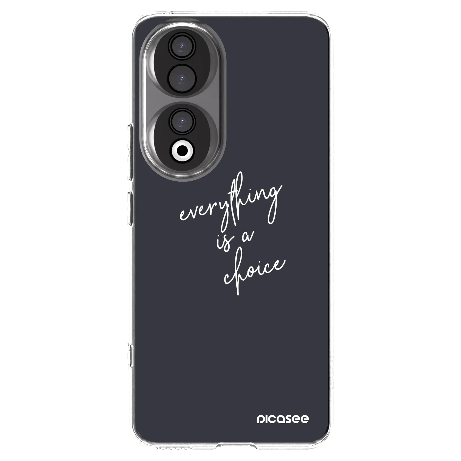 Picasee silikonový průhledný obal pro Honor 90 5G - Vše je na tobě