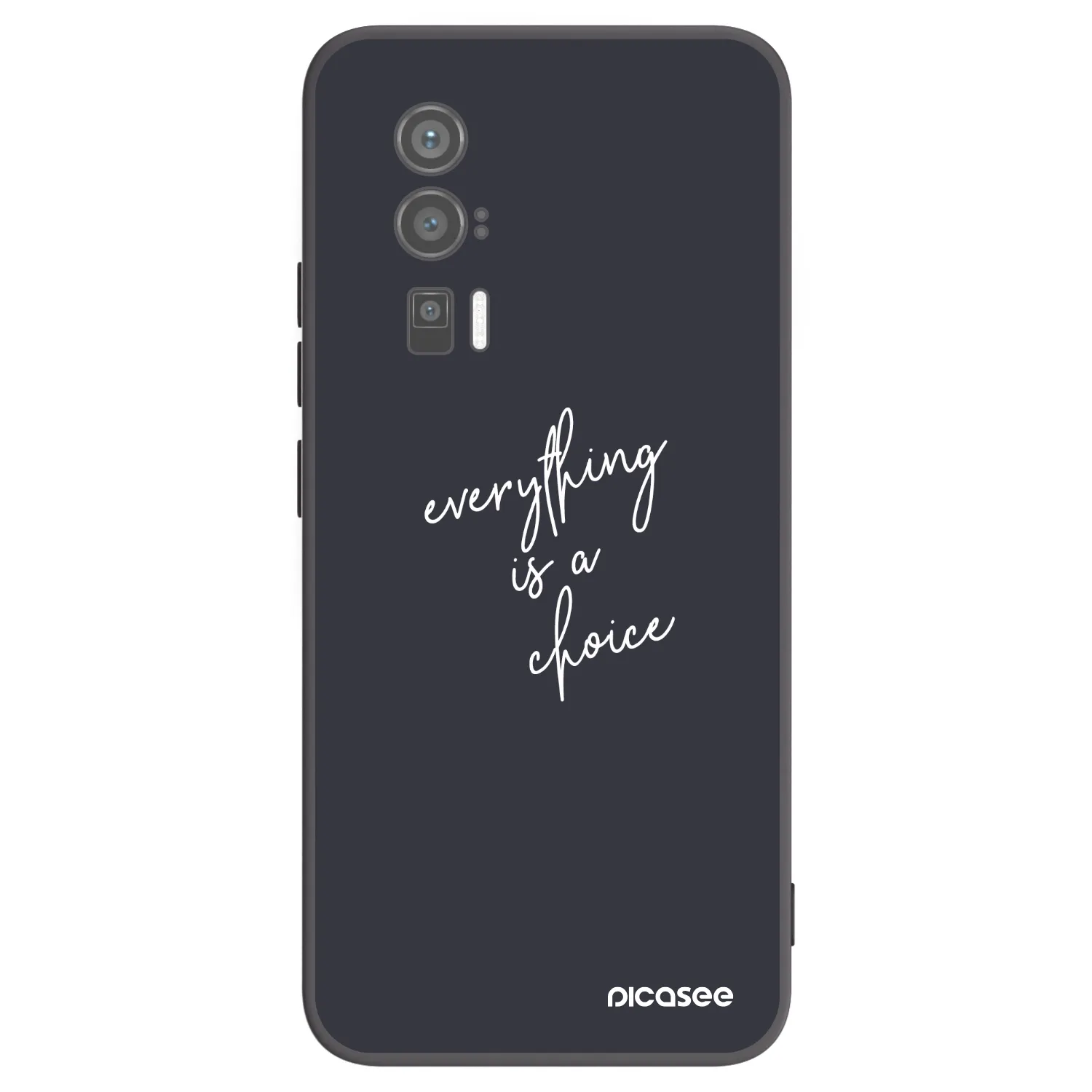 Picasee silikonový černý obal pro Xiaomi Poco F5 Pro 5G - Vše je na tobě