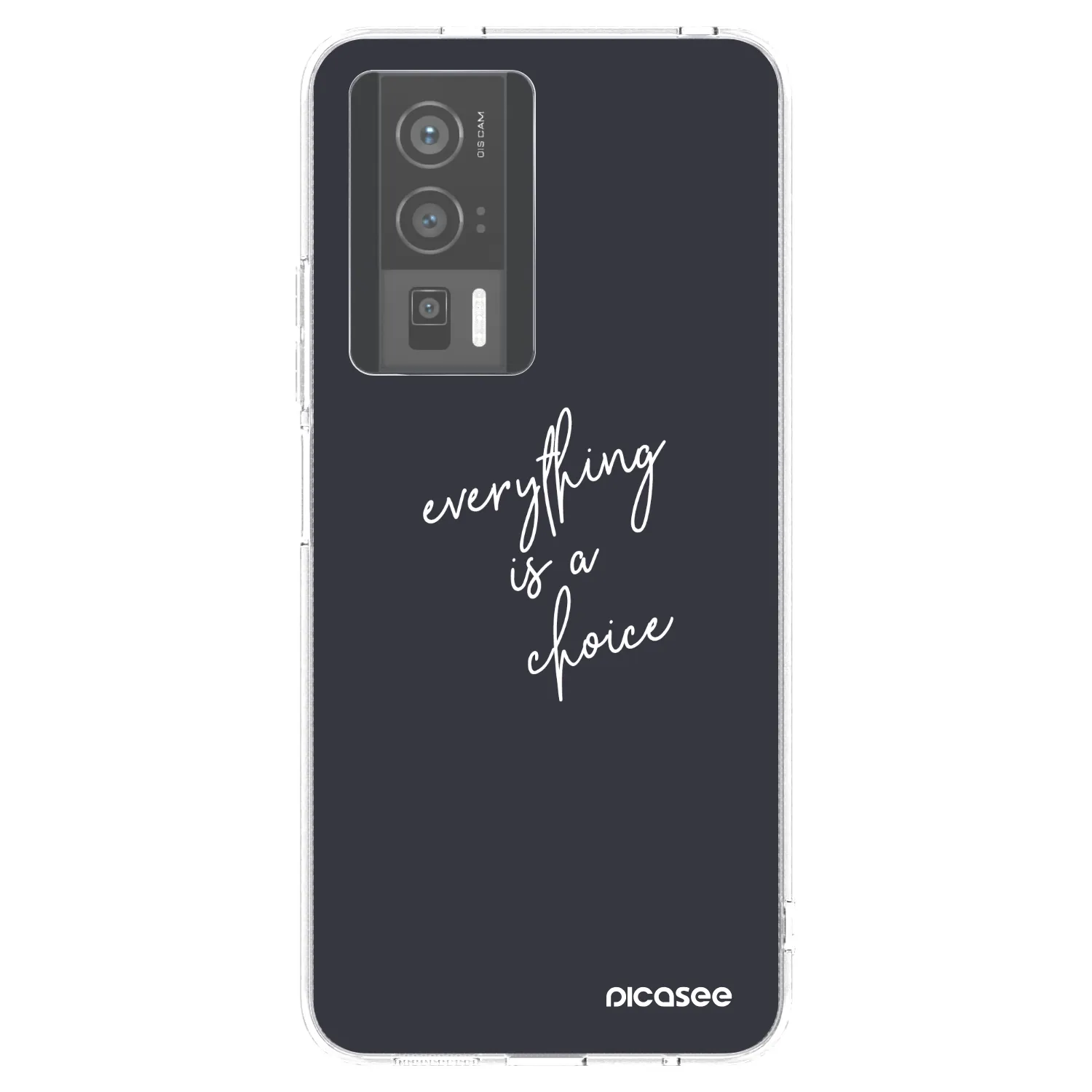 Picasee silikonový průhledný obal pro Xiaomi Poco F5 Pro 5G - Vše je na tobě
