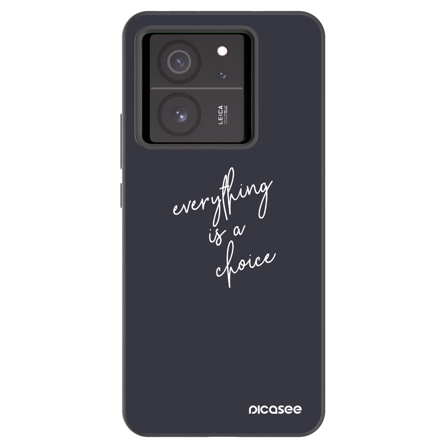 Picasee silikonový černý obal pro Xiaomi 13T - Vše je na tobě