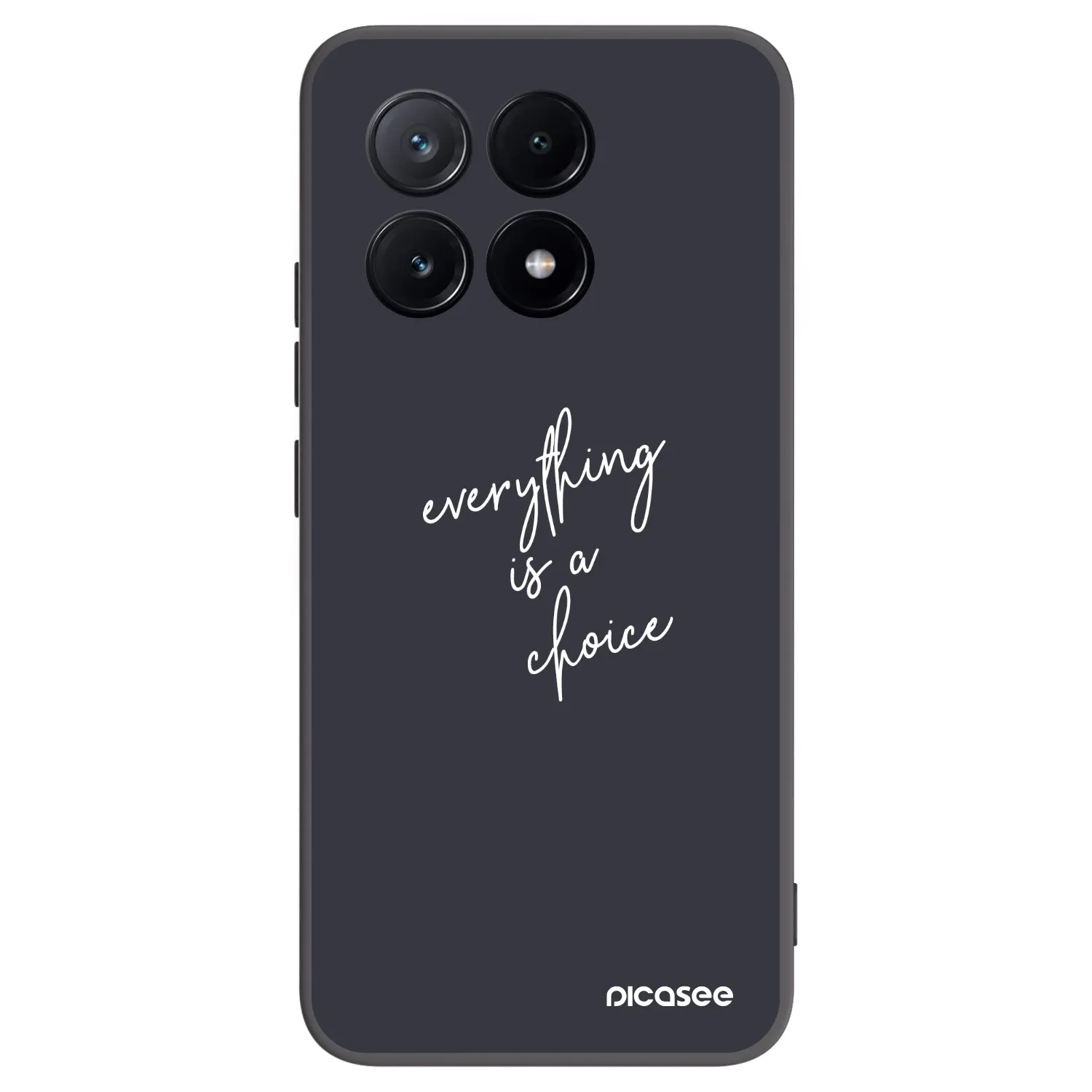 Picasee silikonový černý obal pro Xiaomi Poco X6 Pro - Vše je na tobě