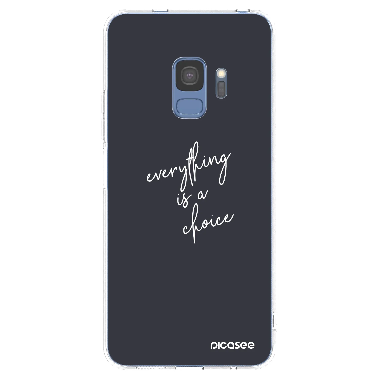 Picasee silikonový průhledný obal pro Samsung Galaxy S9 G960F - Vše je na tobě
