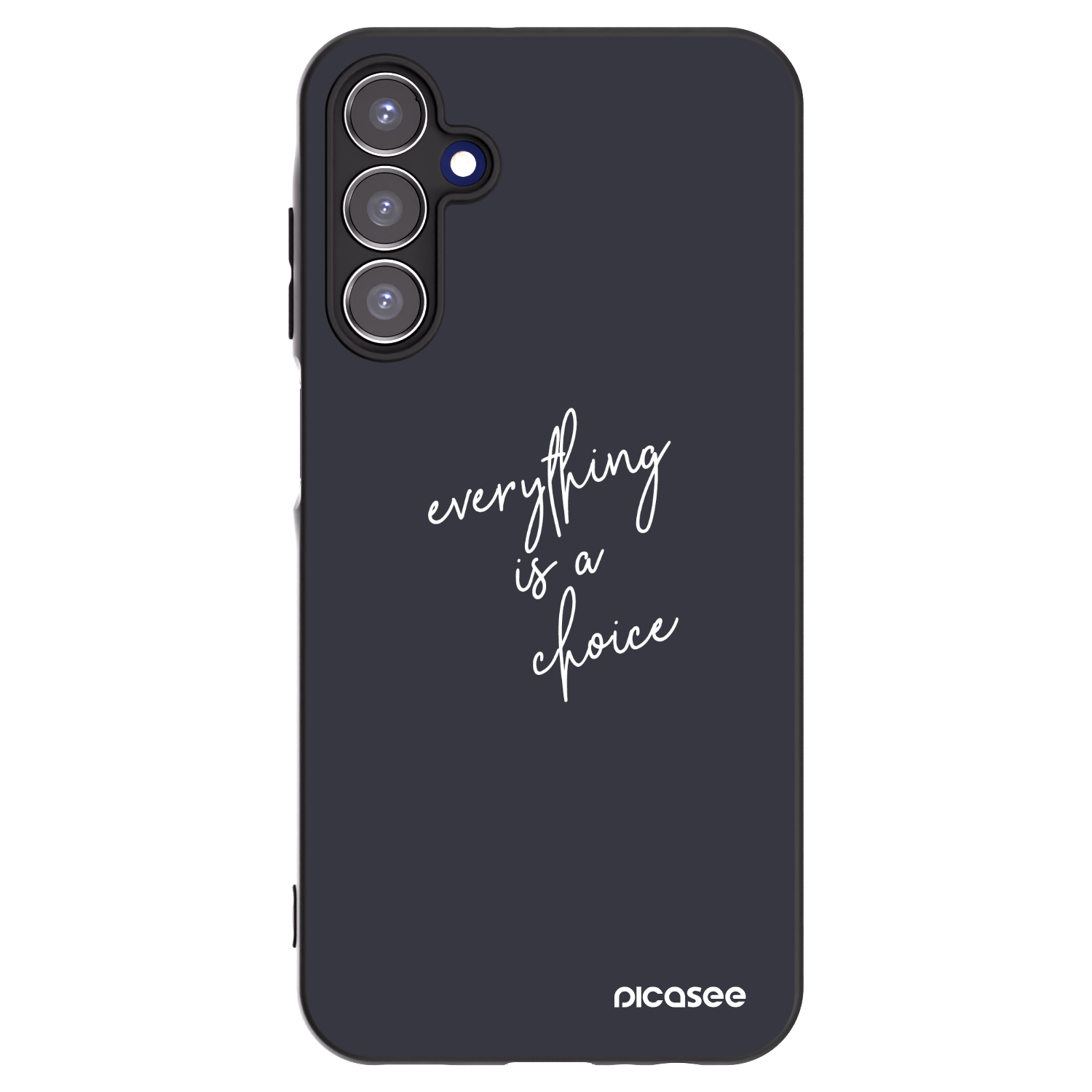 Picasee silikonový černý obal pro Samsung Galaxy A15 A155F 4G - Vše je na tobě