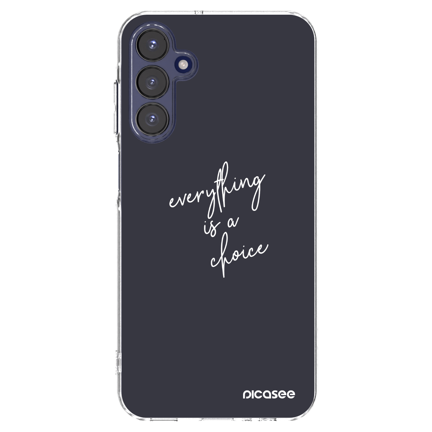 Picasee silikonový průhledný obal pro Samsung Galaxy A15 A155F 4G - Vše je na tobě