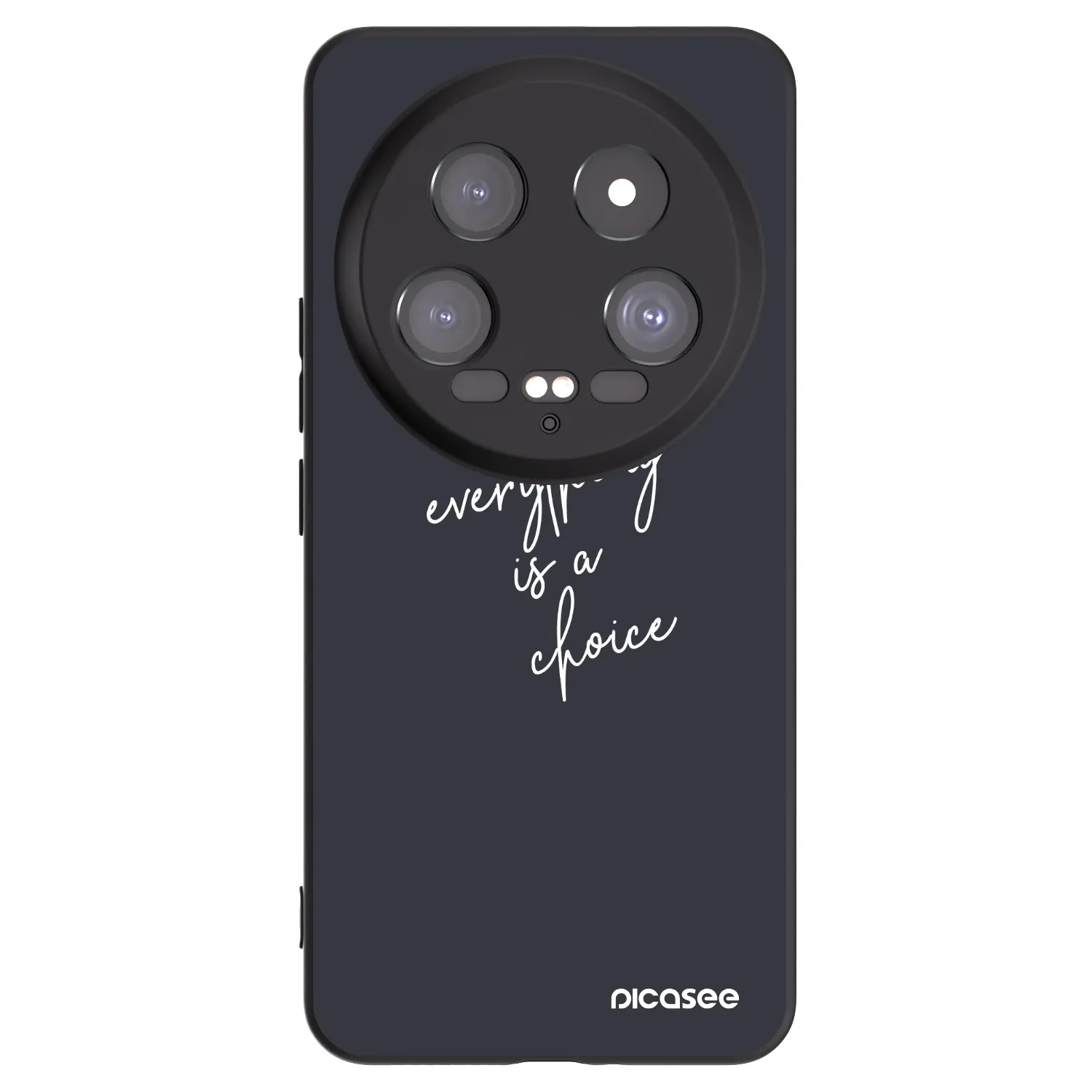 Picasee silikonový černý obal pro Xiaomi 14 Ultra - Vše je na tobě