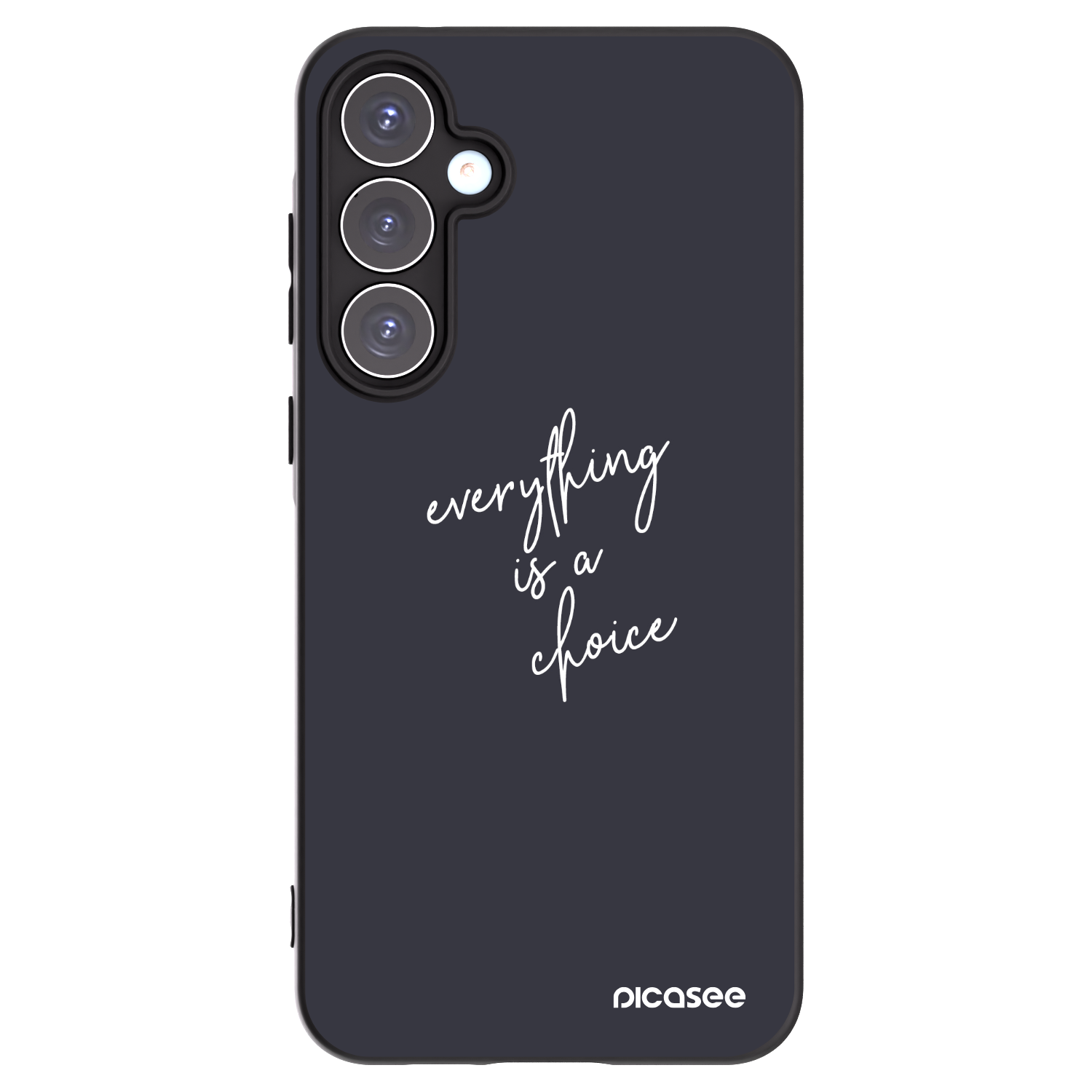 Picasee silikonový černý obal pro Samsung Galaxy A55 5G A556B - Vše je na tobě