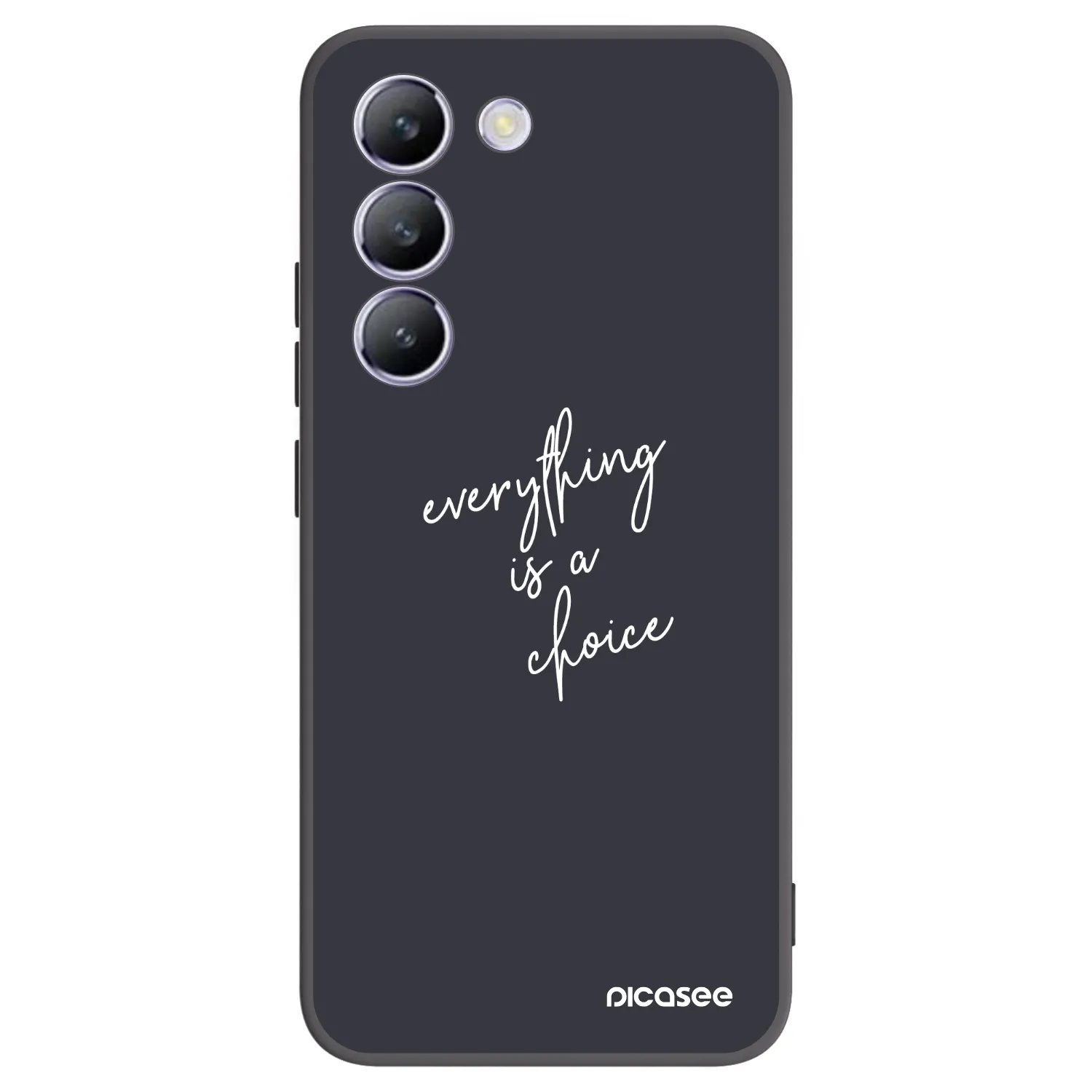 Picasee silikonový černý obal pro Vivo V40 SE 5G - Vše je na tobě