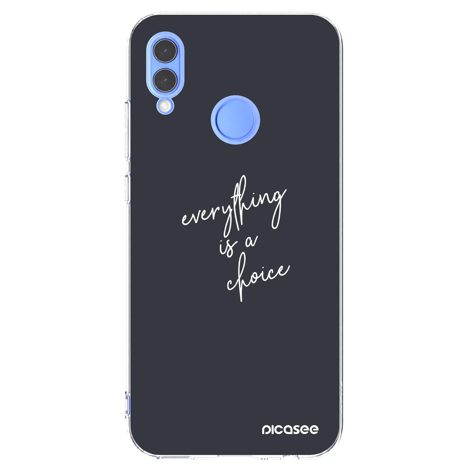 Picasee silikonový průhledný obal pro Honor 10 Lite - Vše je na tobě