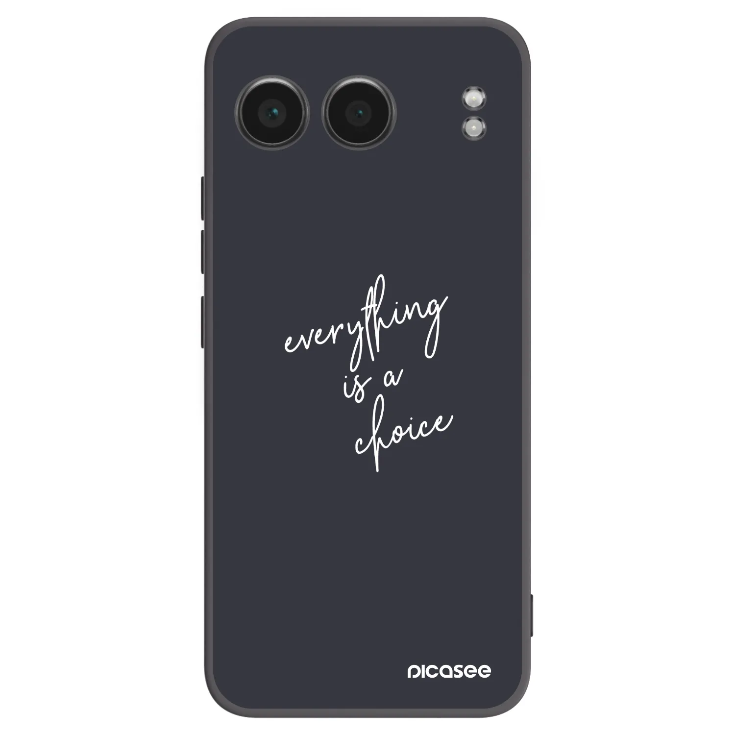 Picasee silikonový černý obal pro OnePlus Nord 4 - Vše je na tobě