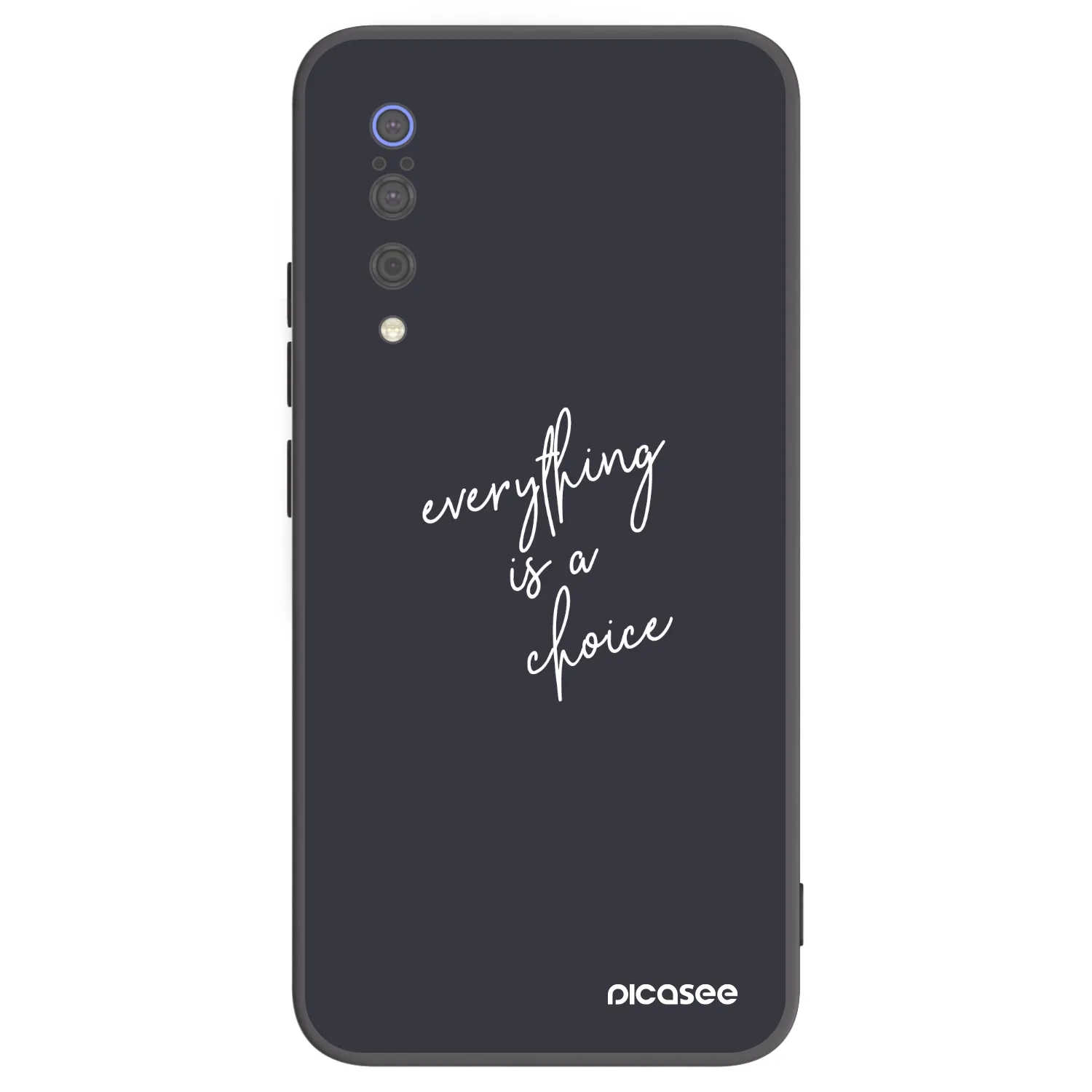 Picasee silikonový černý obal pro Xiaomi Mi 9 - Vše je na tobě