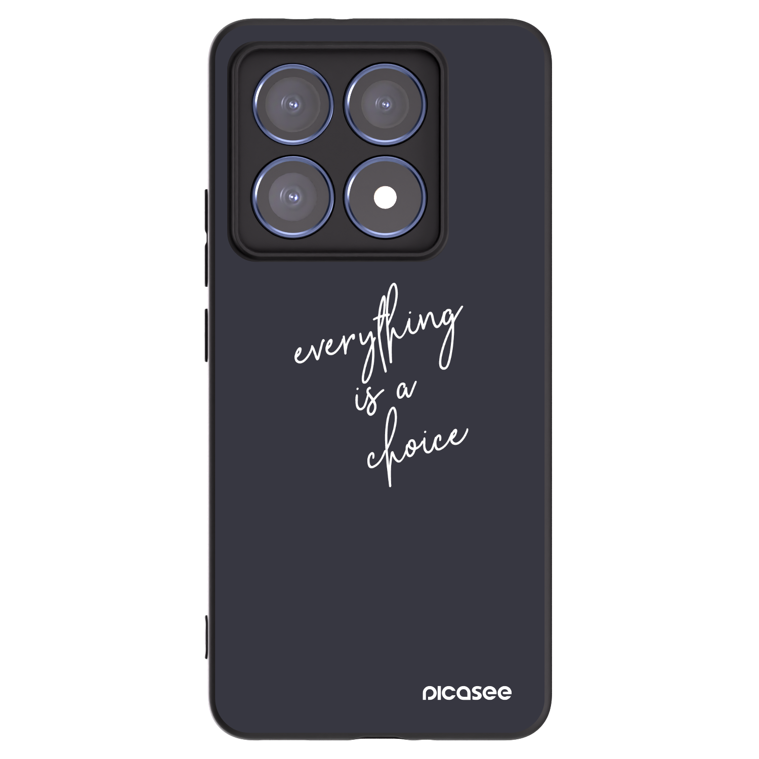 Picasee silikonový černý obal pro Xiaomi 14T Pro - Vše je na tobě