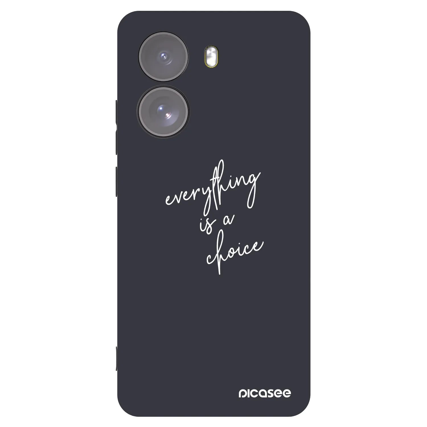 Picasee silikonový černý obal pro Xiaomi Poco X7 - Vše je na tobě