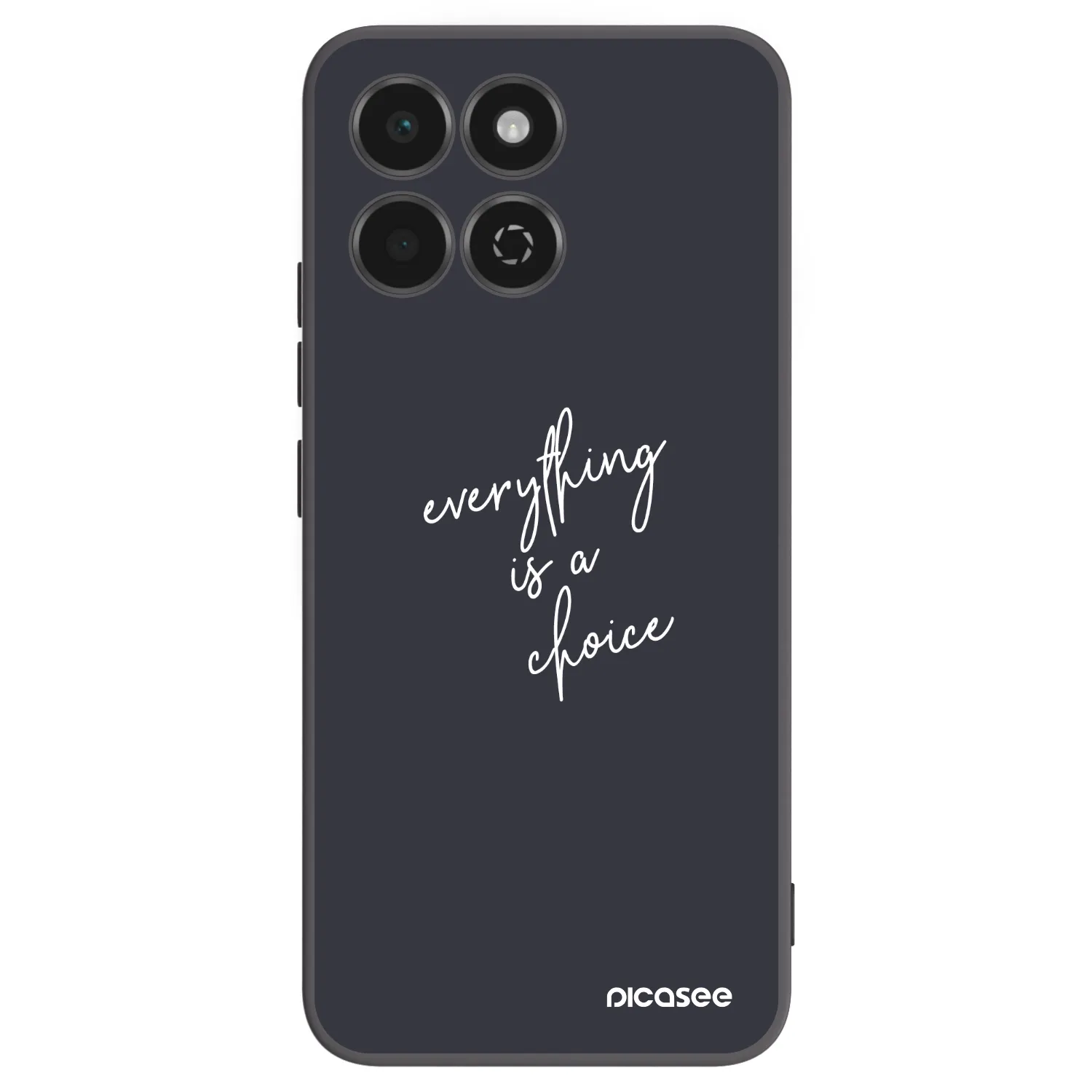 Picasee silikonový černý obal pro Honor 200 Smart 5G - Vše je na tobě