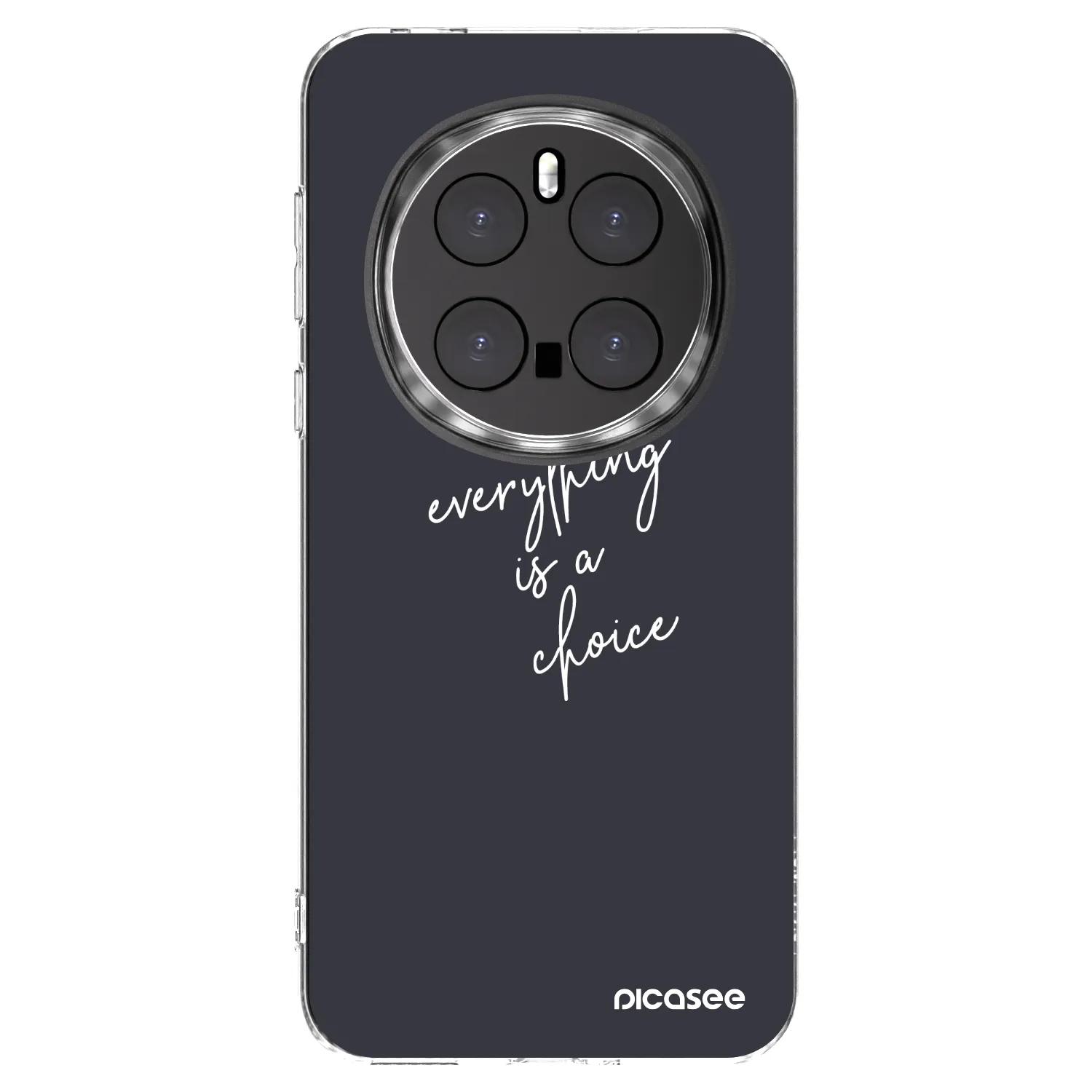 Picasee silikonový průhledný obal pro Honor Magic7 Pro 5G - Vše je na tobě