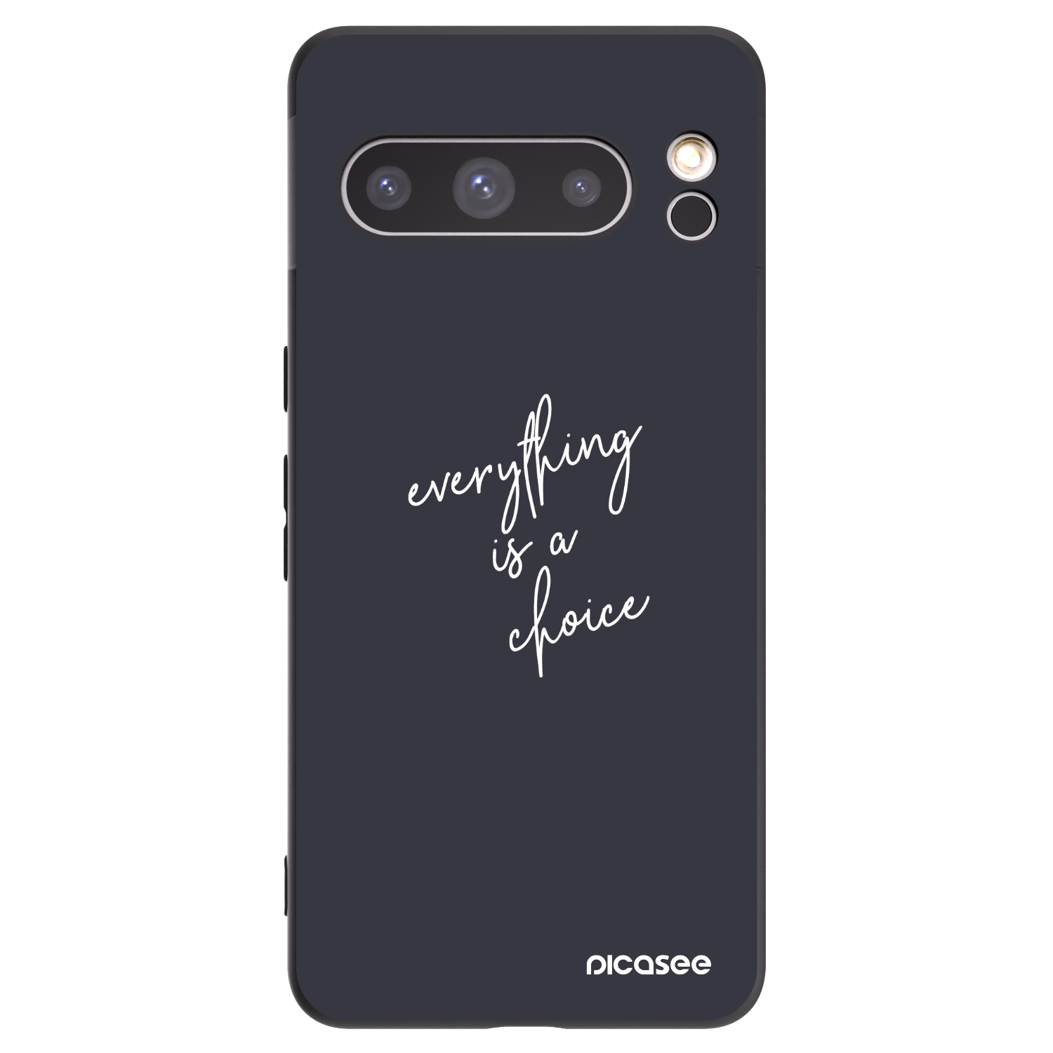 Picasee silikonový černý obal pro Google Pixel 8 Pro - Vše je na tobě