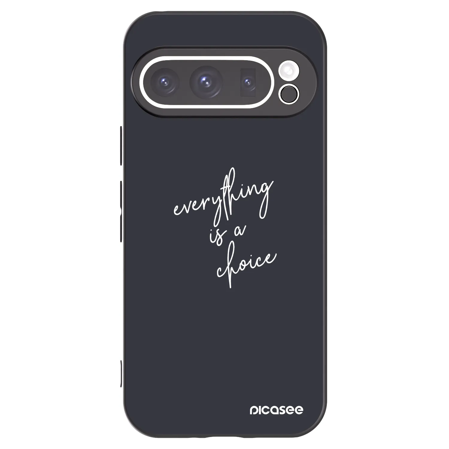 Picasee silikonový černý obal pro Google Pixel 9 Pro - Vše je na tobě