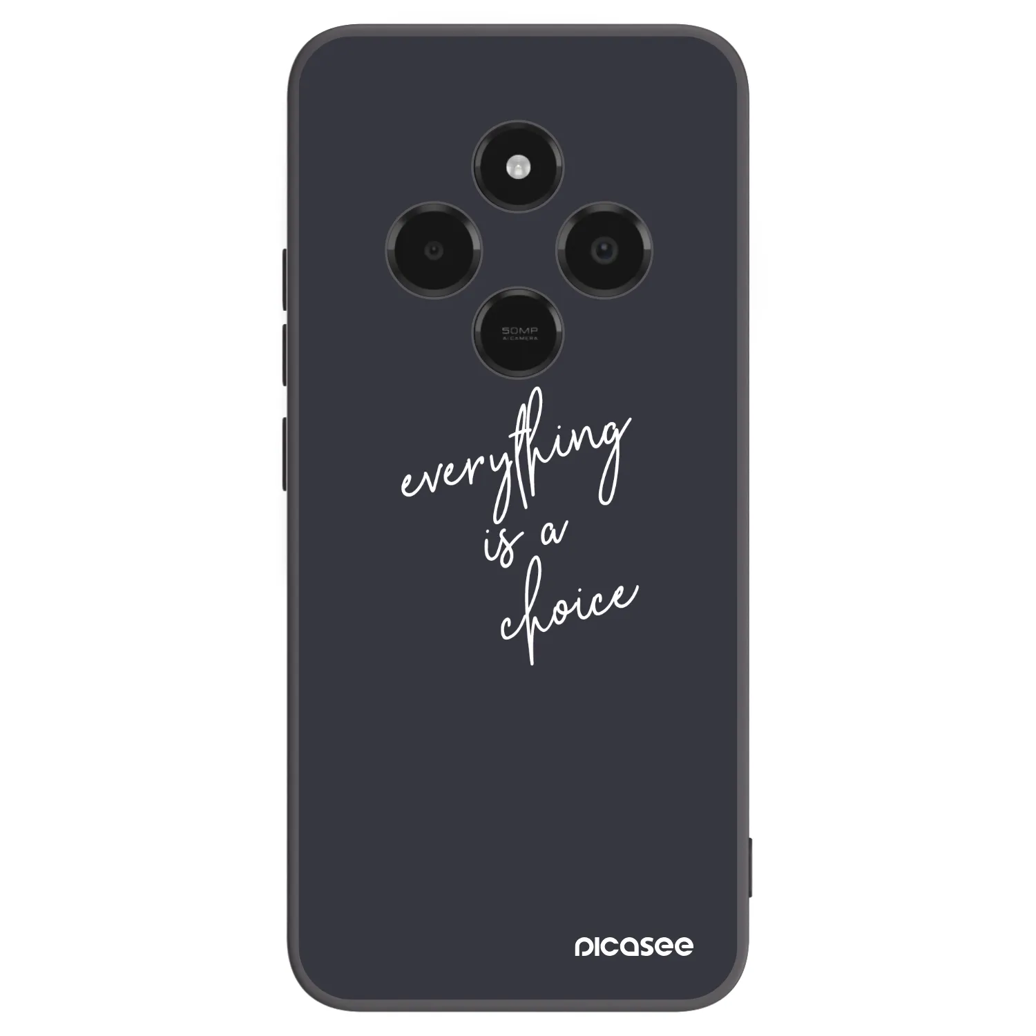 Picasee silikonový černý obal pro Xiaomi Poco C75 - Vše je na tobě