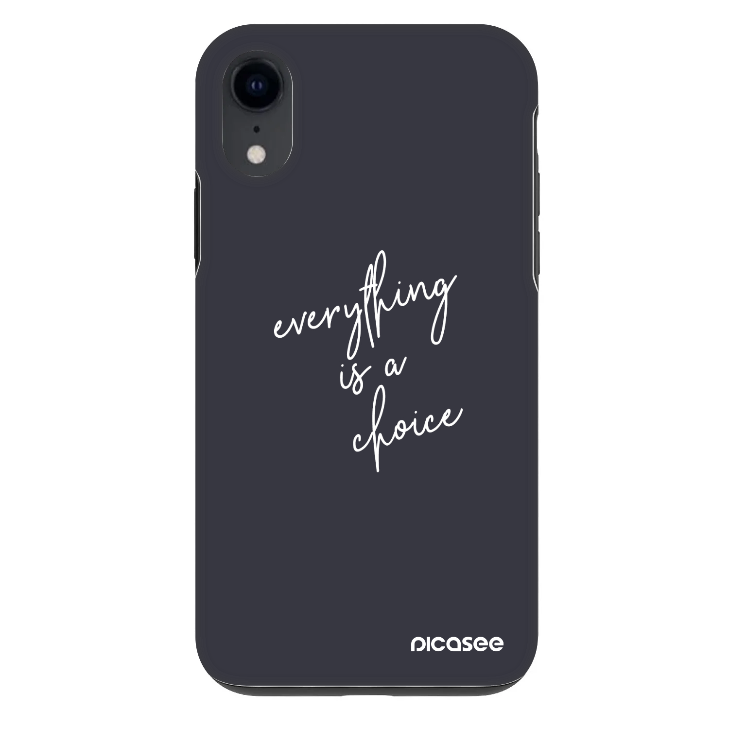 Picasee Fashion Case pro Apple iPhone XR - Vše je na tobě