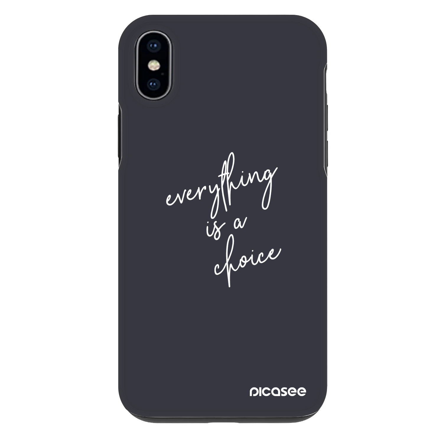 Picasee Fashion Case pro Apple iPhone XS Max - Vše je na tobě