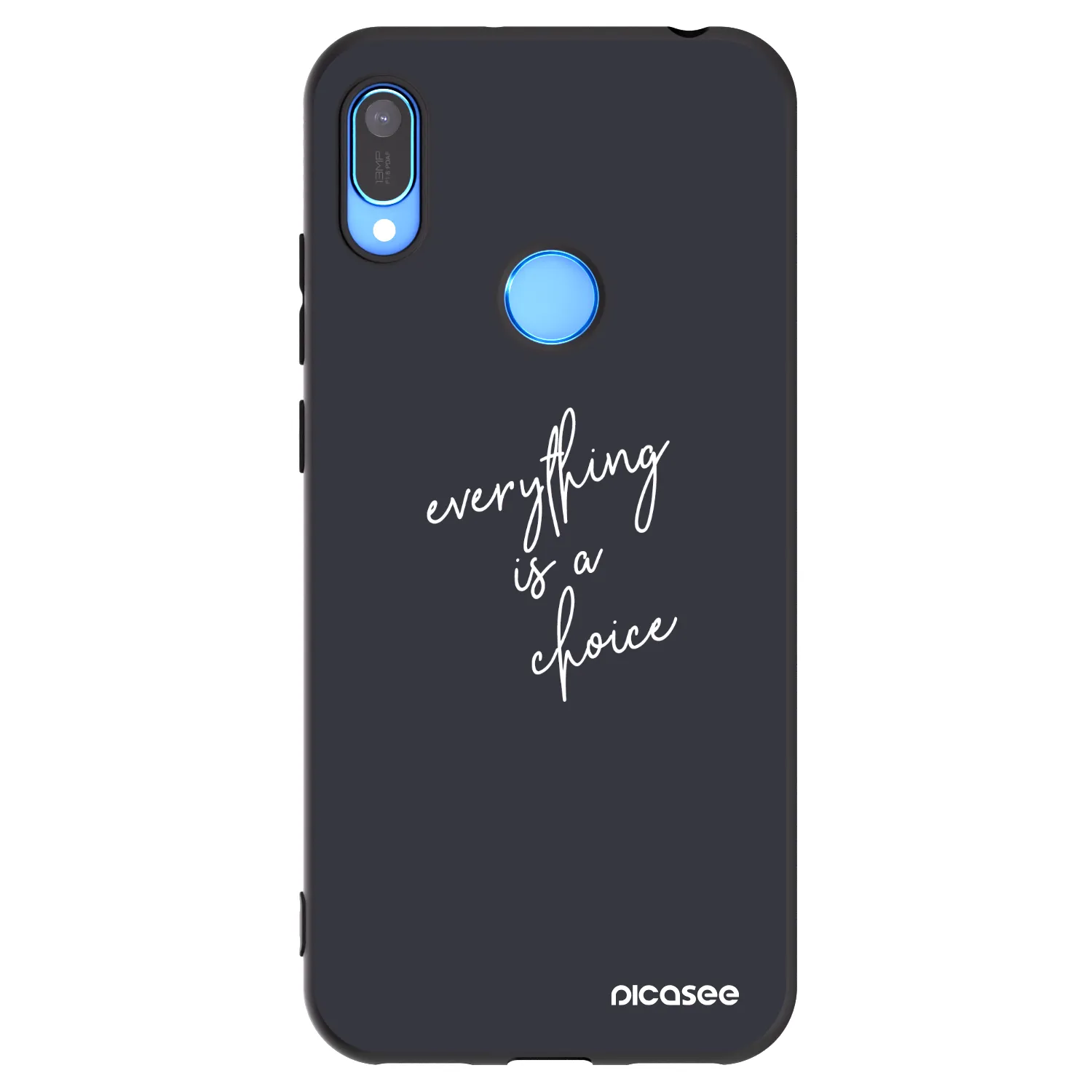 Picasee silikonový černý obal pro Huawei Y6 2019 - Vše je na tobě
