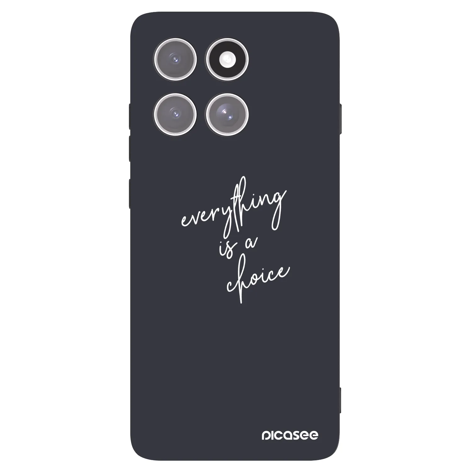 Picasee silikonový černý obal pro Motorola Edge 60 Pro - Vše je na tobě