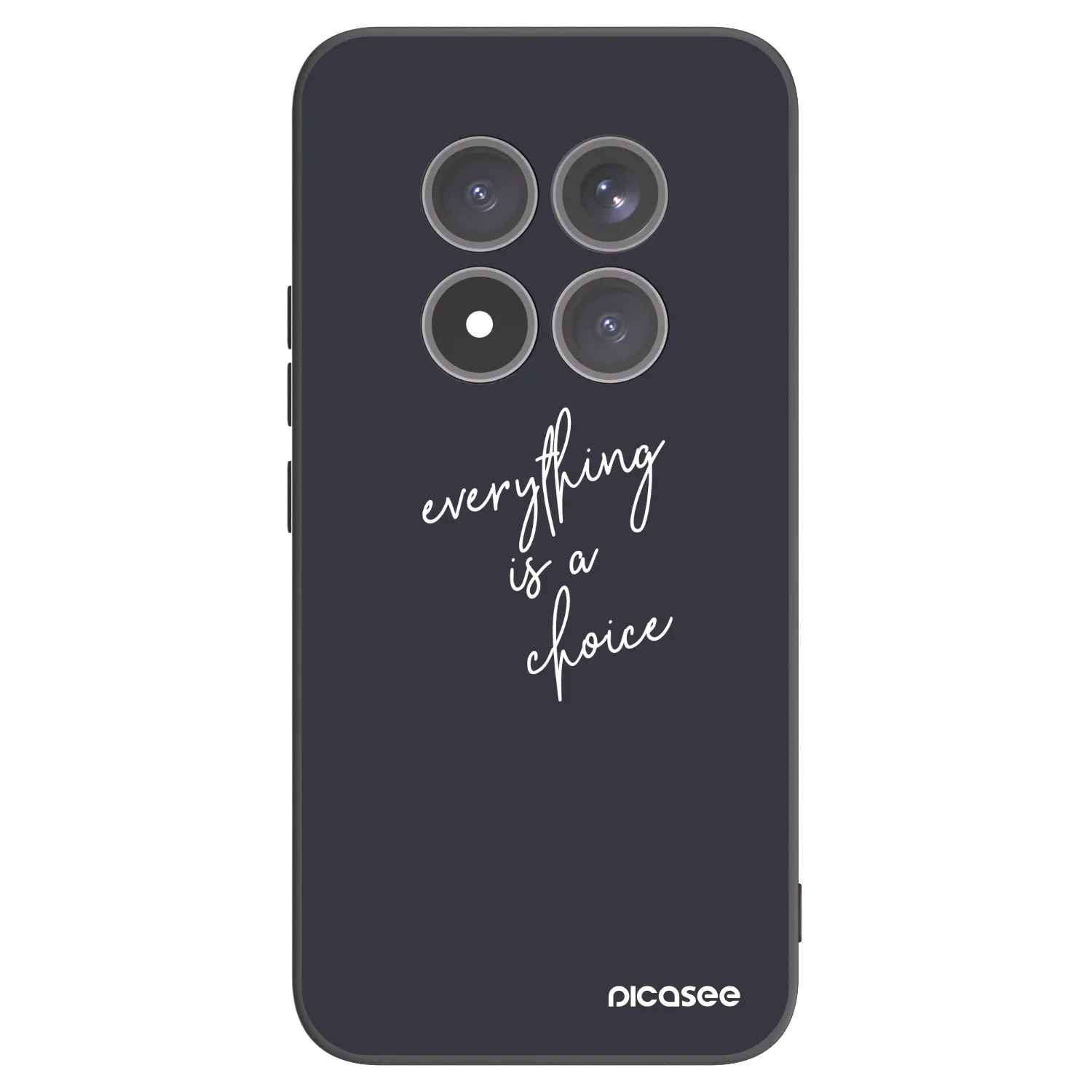 Picasee silikonový černý obal pro Xiaomi Redmi Note 15 Pro+ - Vše je na tobě