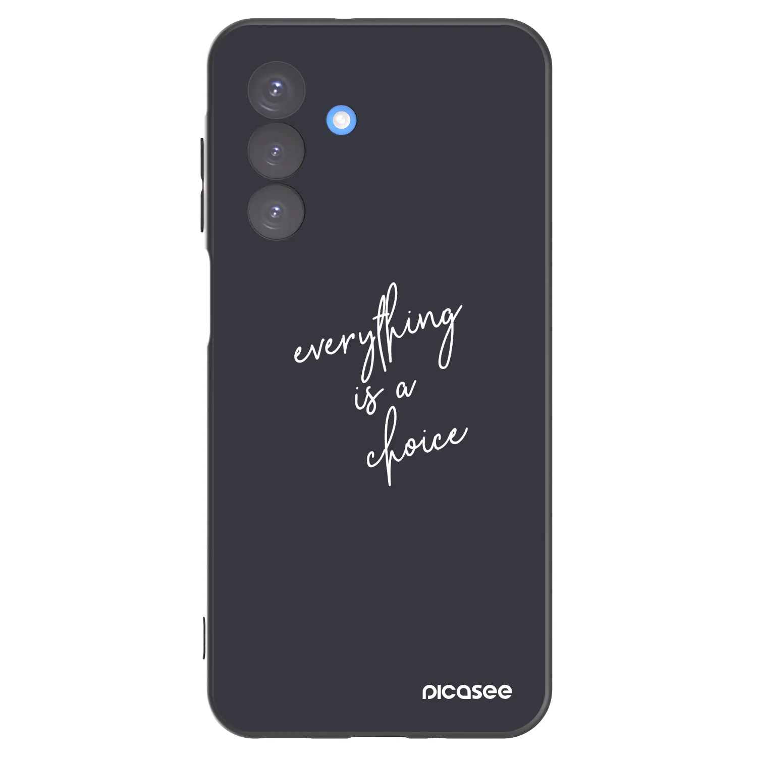Picasee silikonový černý obal pro Samsung Galaxy A17 5G - Vše je na tobě