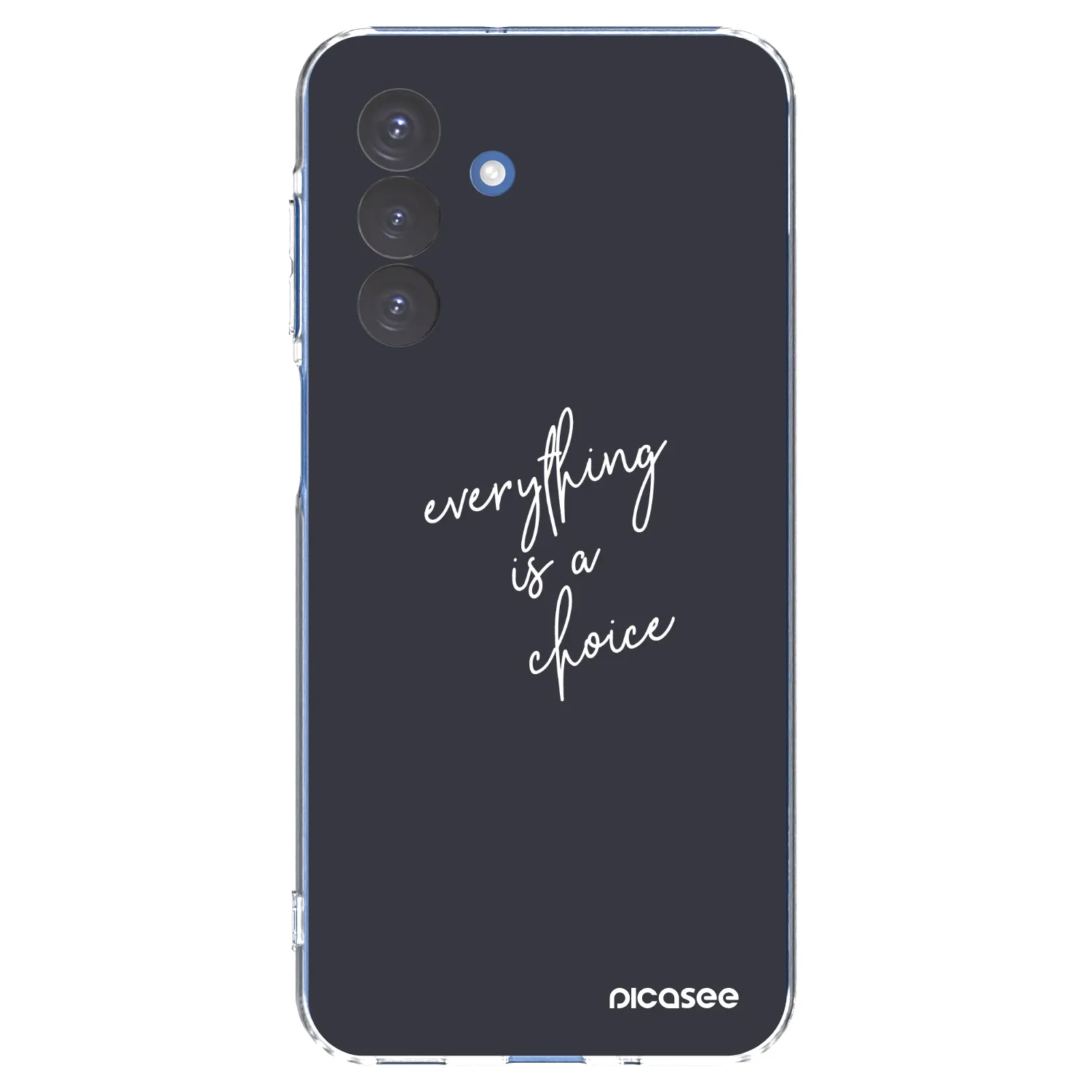 Picasee silikonový průhledný obal pro Samsung Galaxy A17 5G - Vše je na tobě