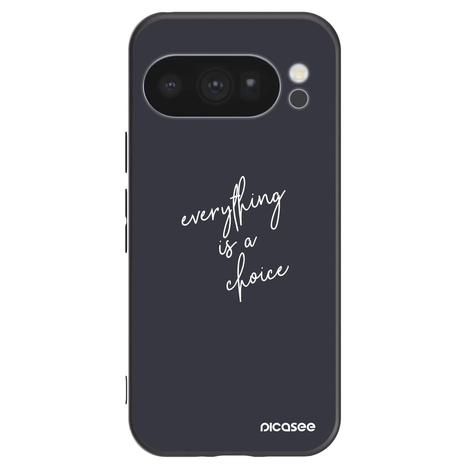 Picasee silikonový černý obal pro Google Pixel 10 Pro - Vše je na tobě