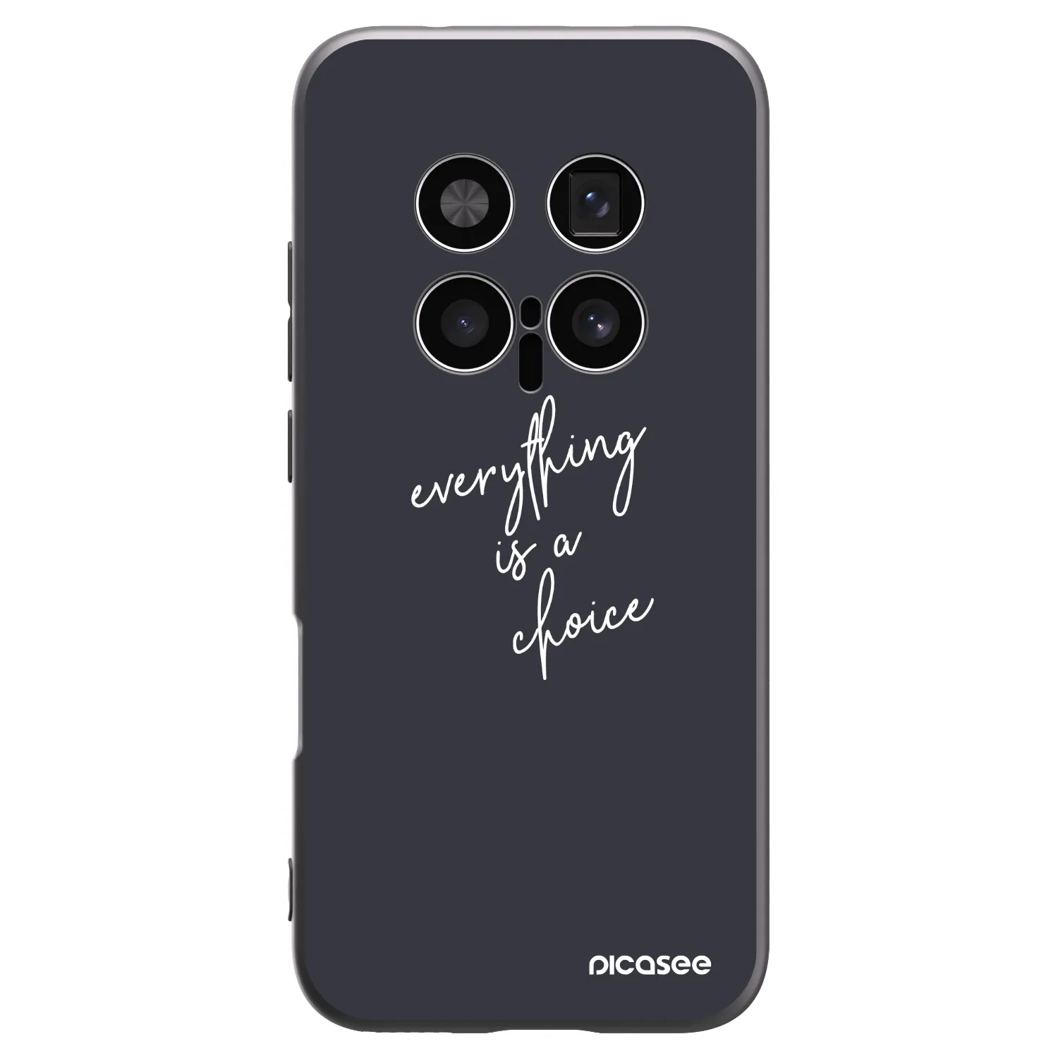 Picasee silikonový černý obal pro Honor Magic8 Pro 5G - Vše je na tobě