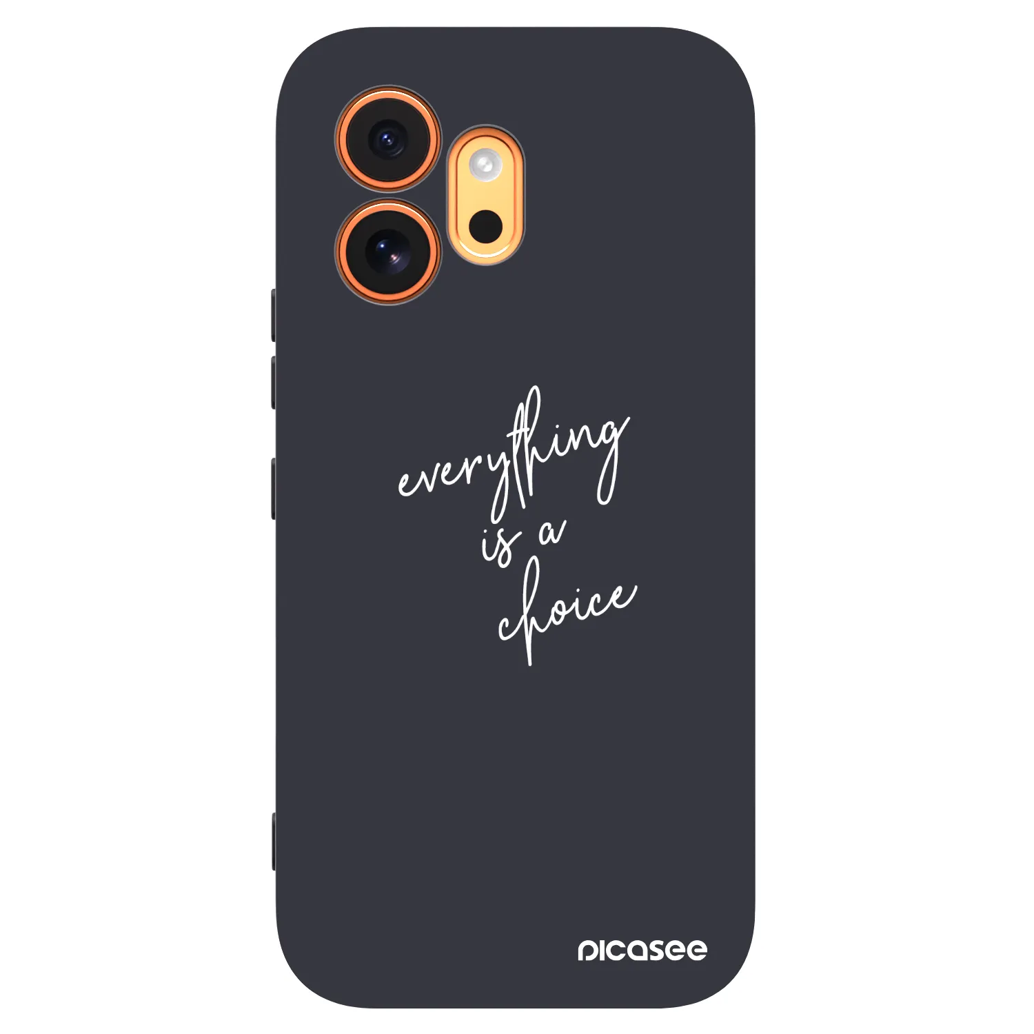 Picasee silikonový černý obal pro Honor 600 - Vše je na tobě